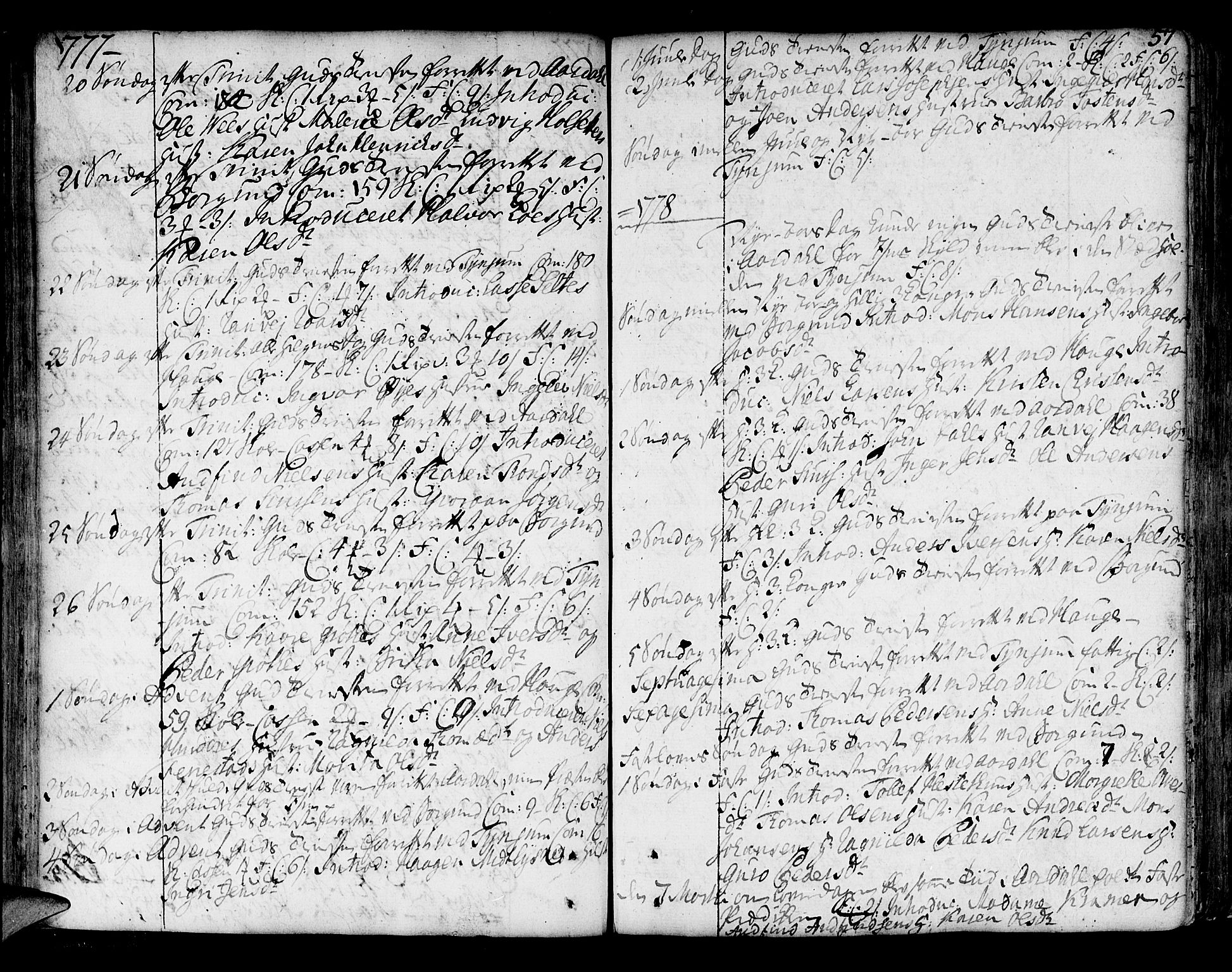 Lærdal sokneprestembete, AV/SAB-A-81201: Ministerialbok nr. A 2, 1752-1782, s. 57