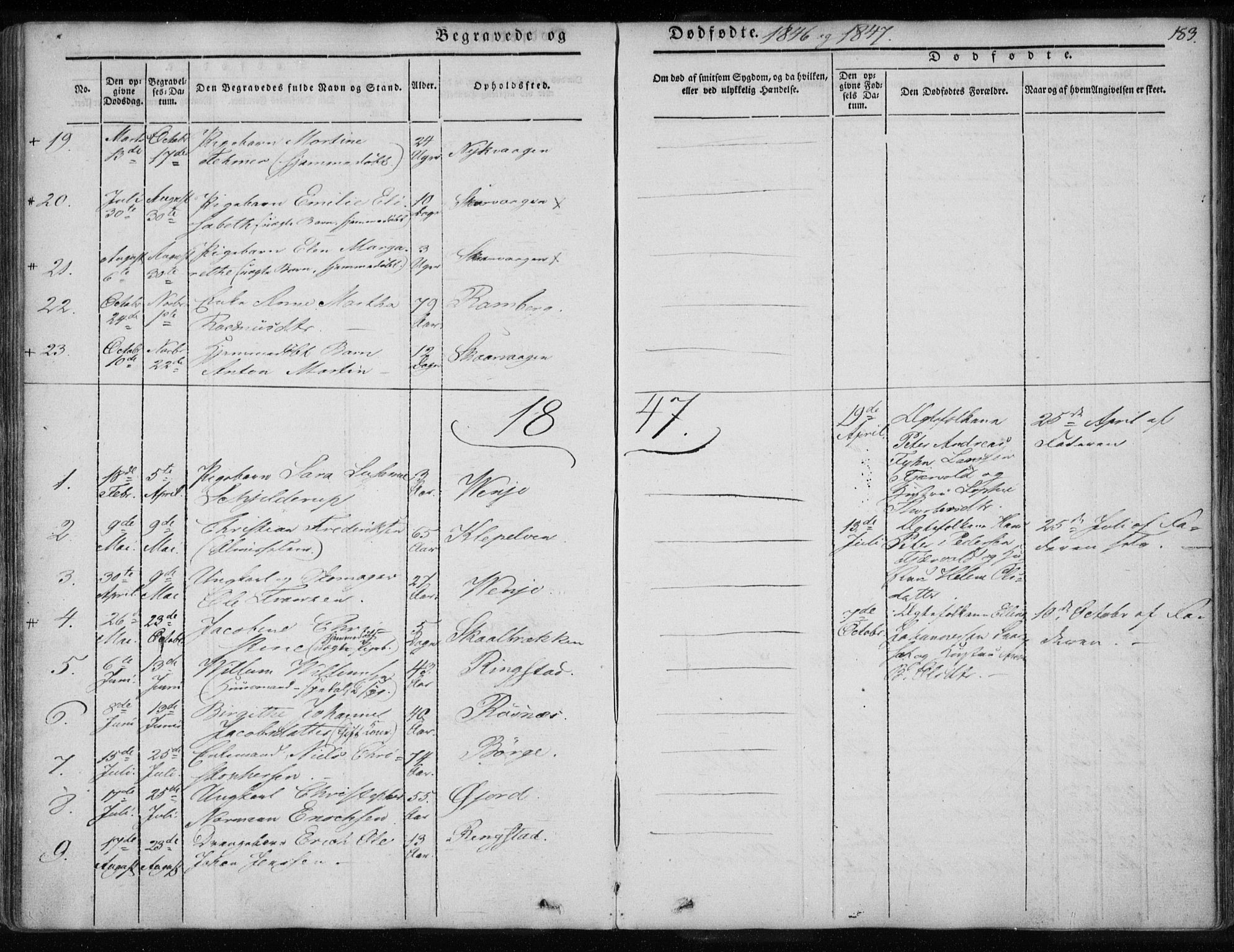 Ministerialprotokoller, klokkerbøker og fødselsregistre - Nordland, AV/SAT-A-1459/891/L1299: Ministerialbok nr. 891A04, 1841-1856, s. 183