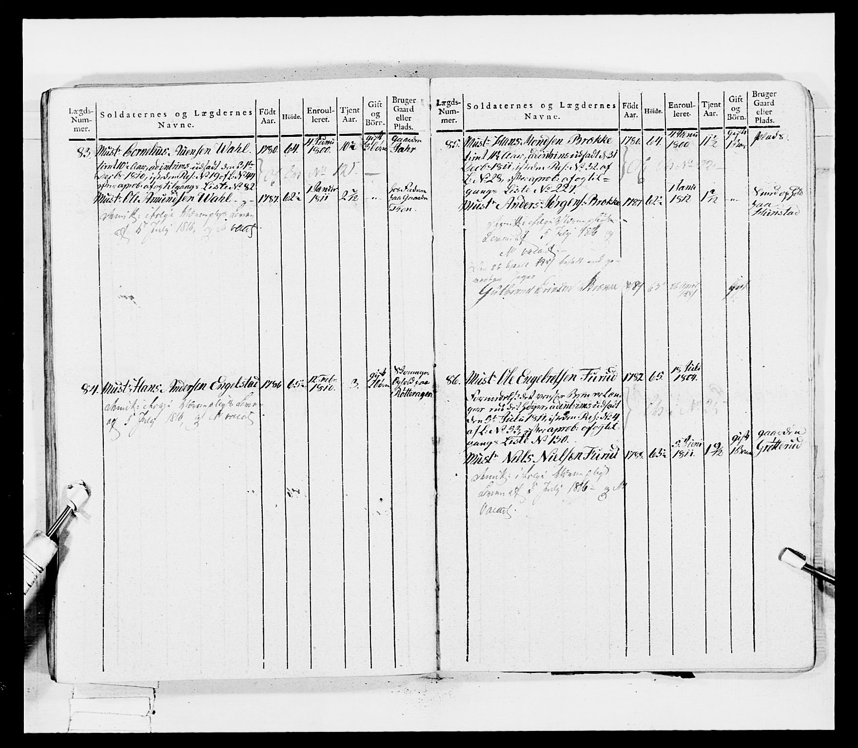 Generalitets- og kommissariatskollegiet, Det kongelige norske kommissariatskollegium, AV/RA-EA-5420/E/Eh/L0036a: Nordafjelske gevorbne infanteriregiment, 1813, s. 272