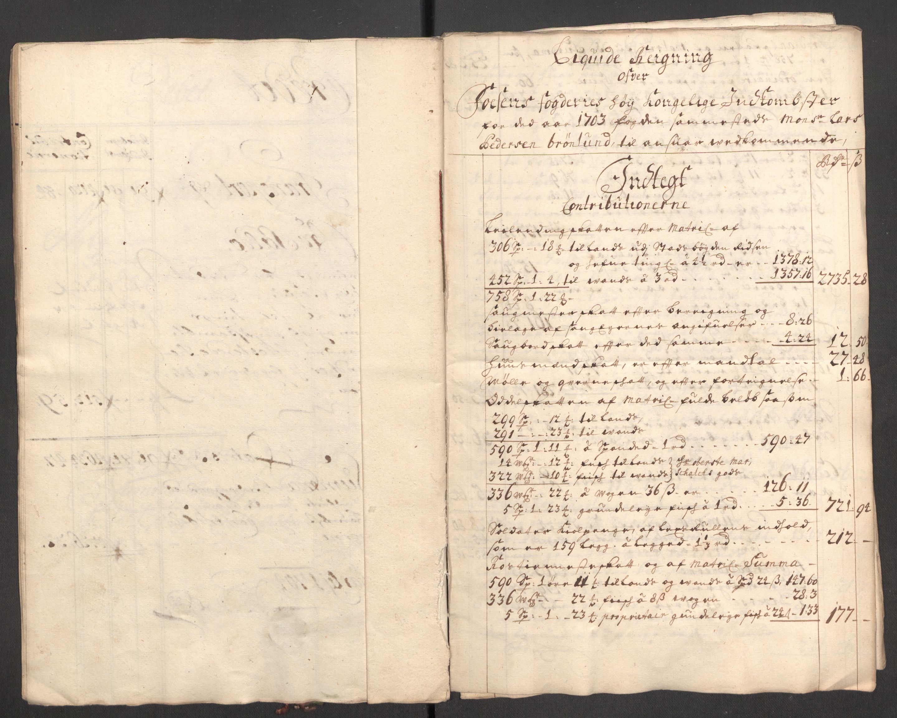 Rentekammeret inntil 1814, Reviderte regnskaper, Fogderegnskap, RA/EA-4092/R57/L3855: Fogderegnskap Fosen, 1702-1703, s. 207
