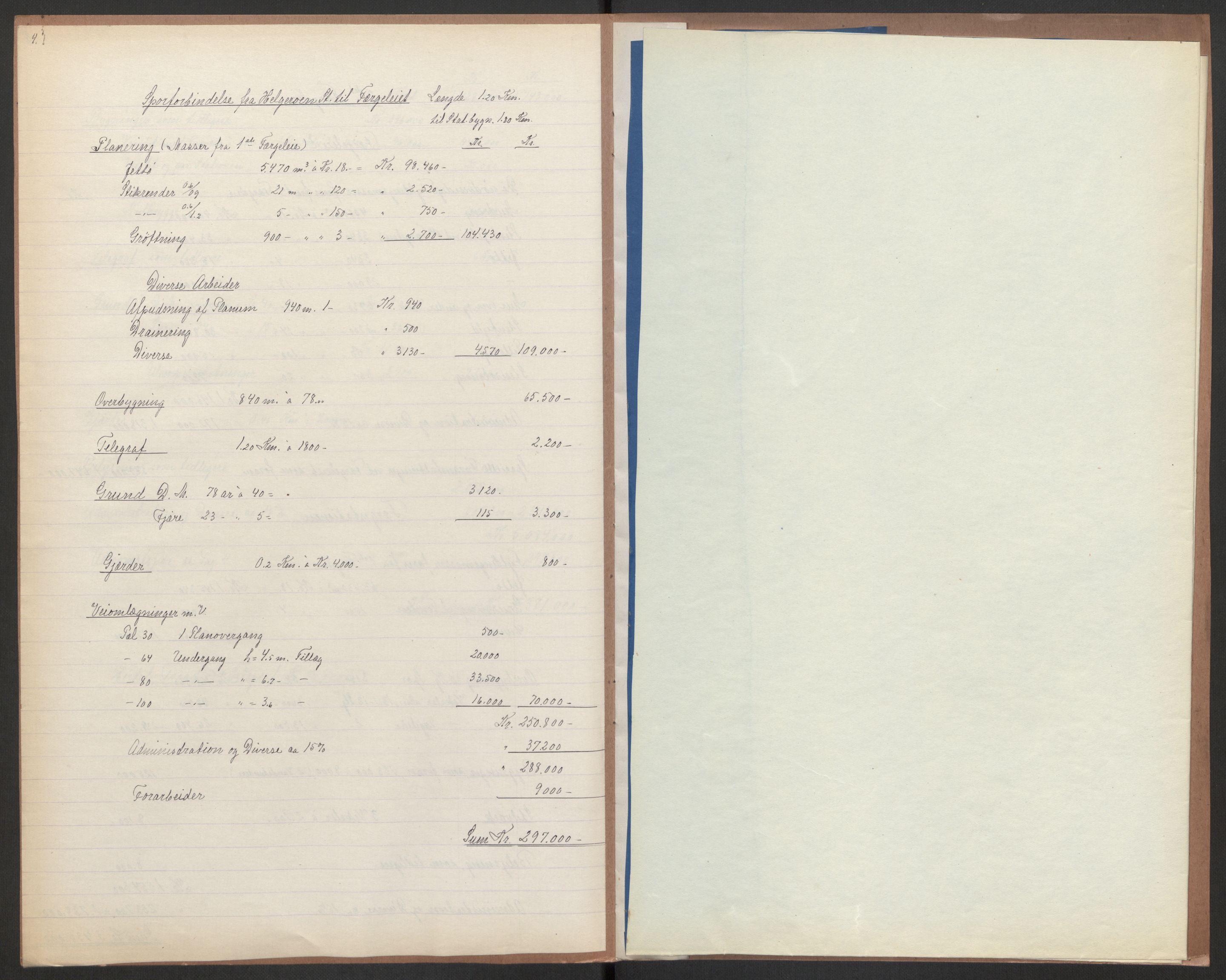 Norges Statsbaner, Baneavdelingen B, AV/RA-S-1619/1/F/Fa/L0042: NORGE-JYLLAND, 1920, s. 34