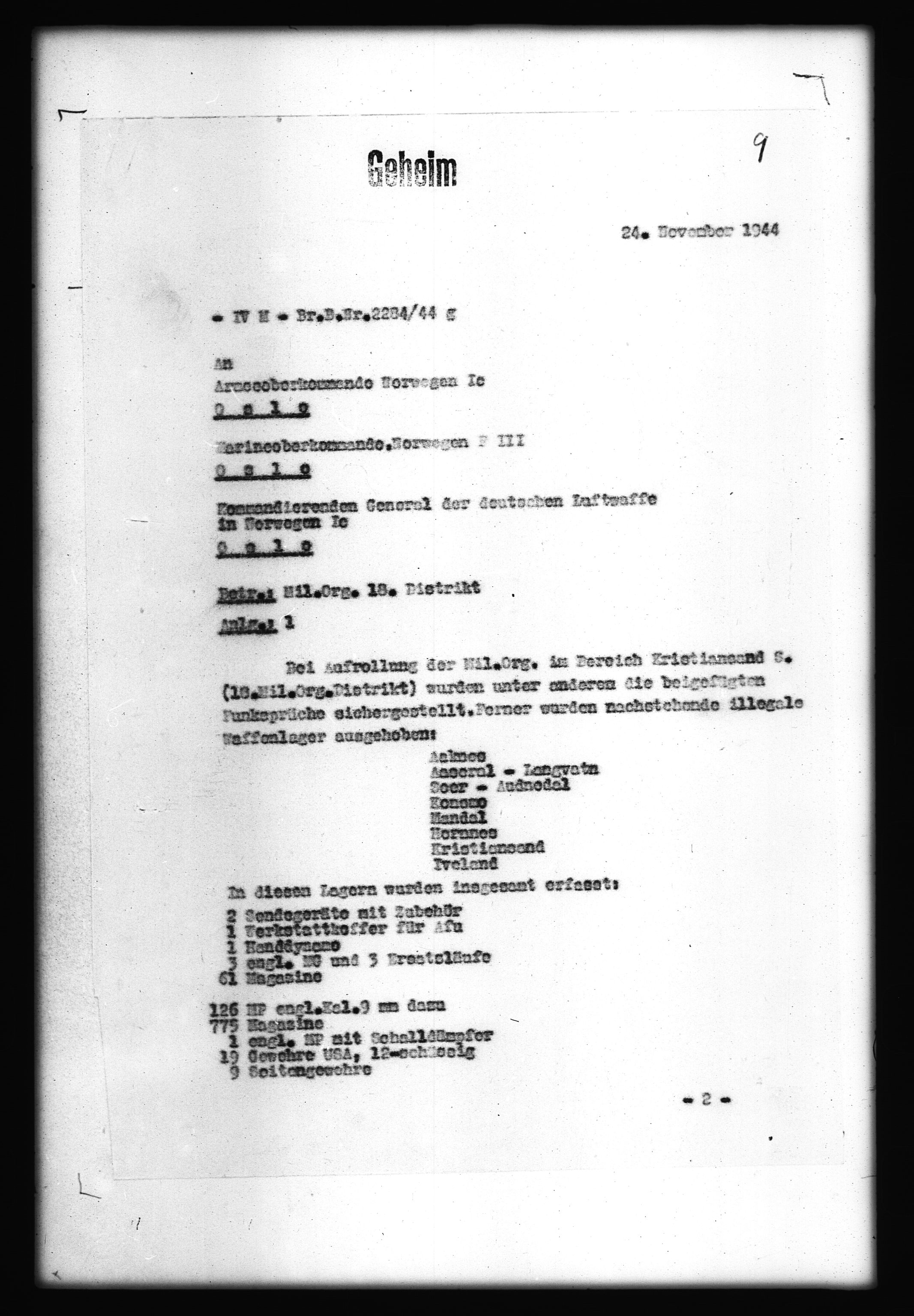 Documents Section, AV/RA-RAFA-2200/V/L0055: Film med LMDC Serial Numbers, 1939-1945, s. 78