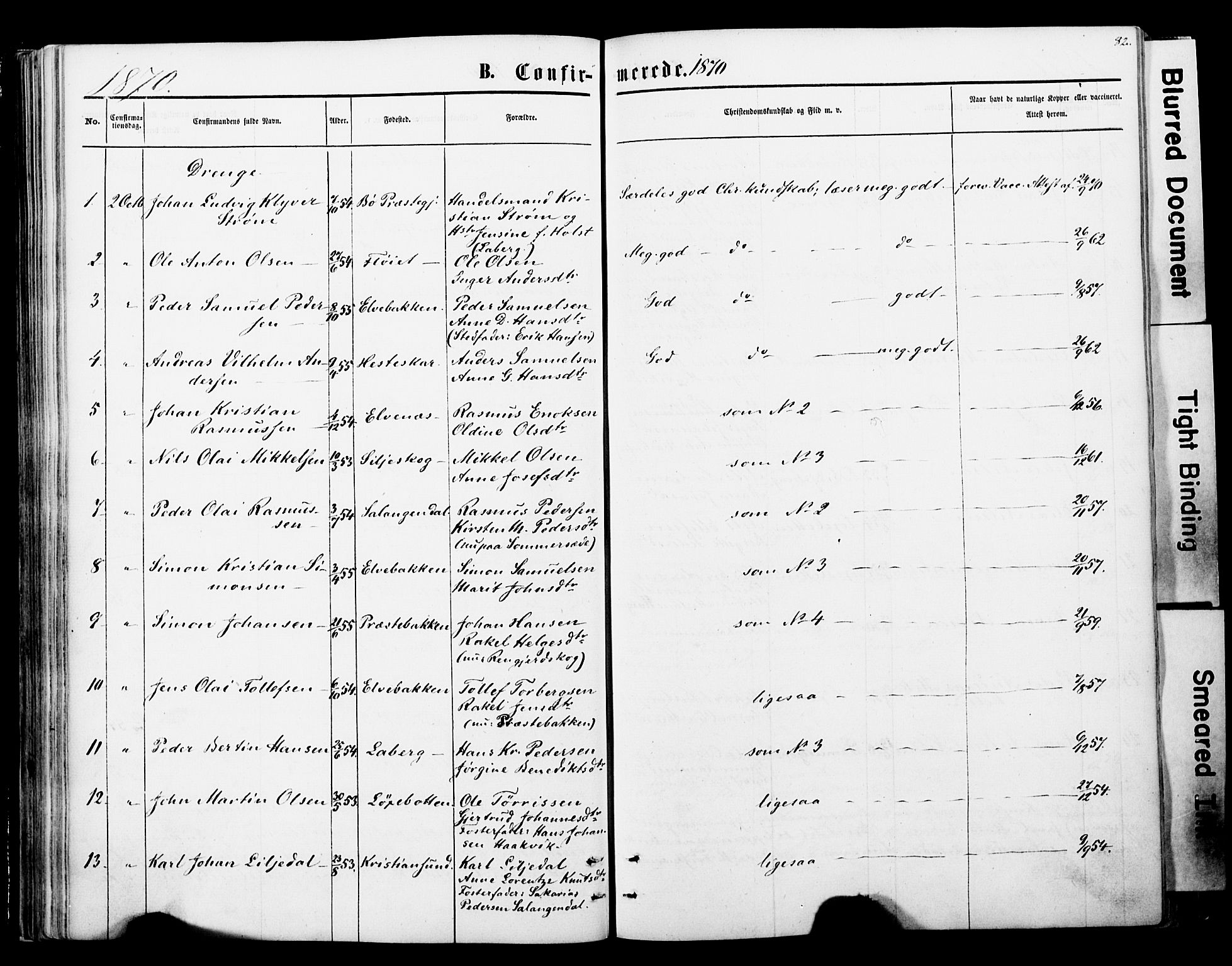 Ibestad sokneprestembete, AV/SATØ-S-0077/H/Ha/Haa/L0013kirke: Ministerialbok nr. 13, 1865-1879, s. 82