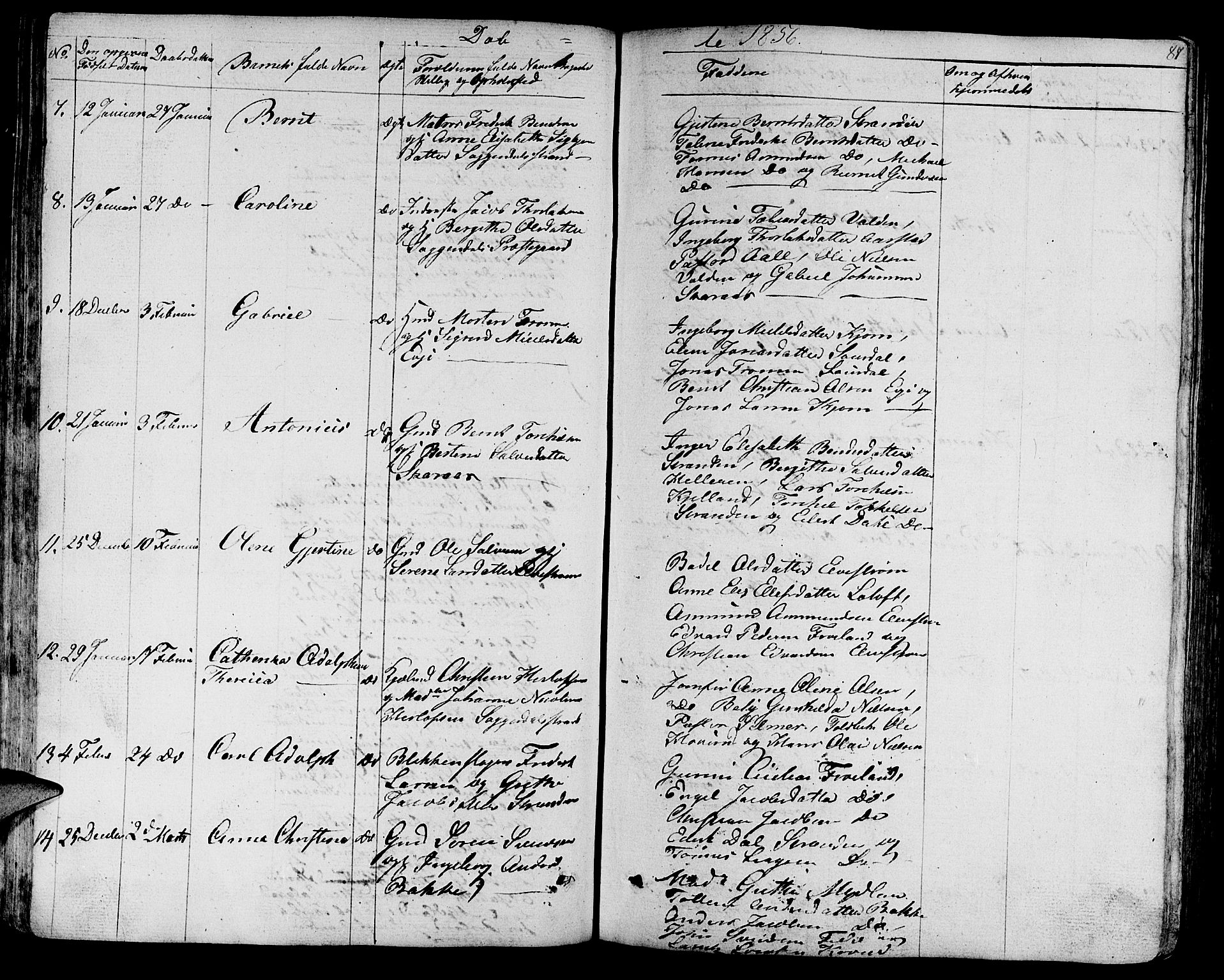 Sokndal sokneprestkontor, AV/SAST-A-101808: Klokkerbok nr. B 2, 1849-1865, s. 87