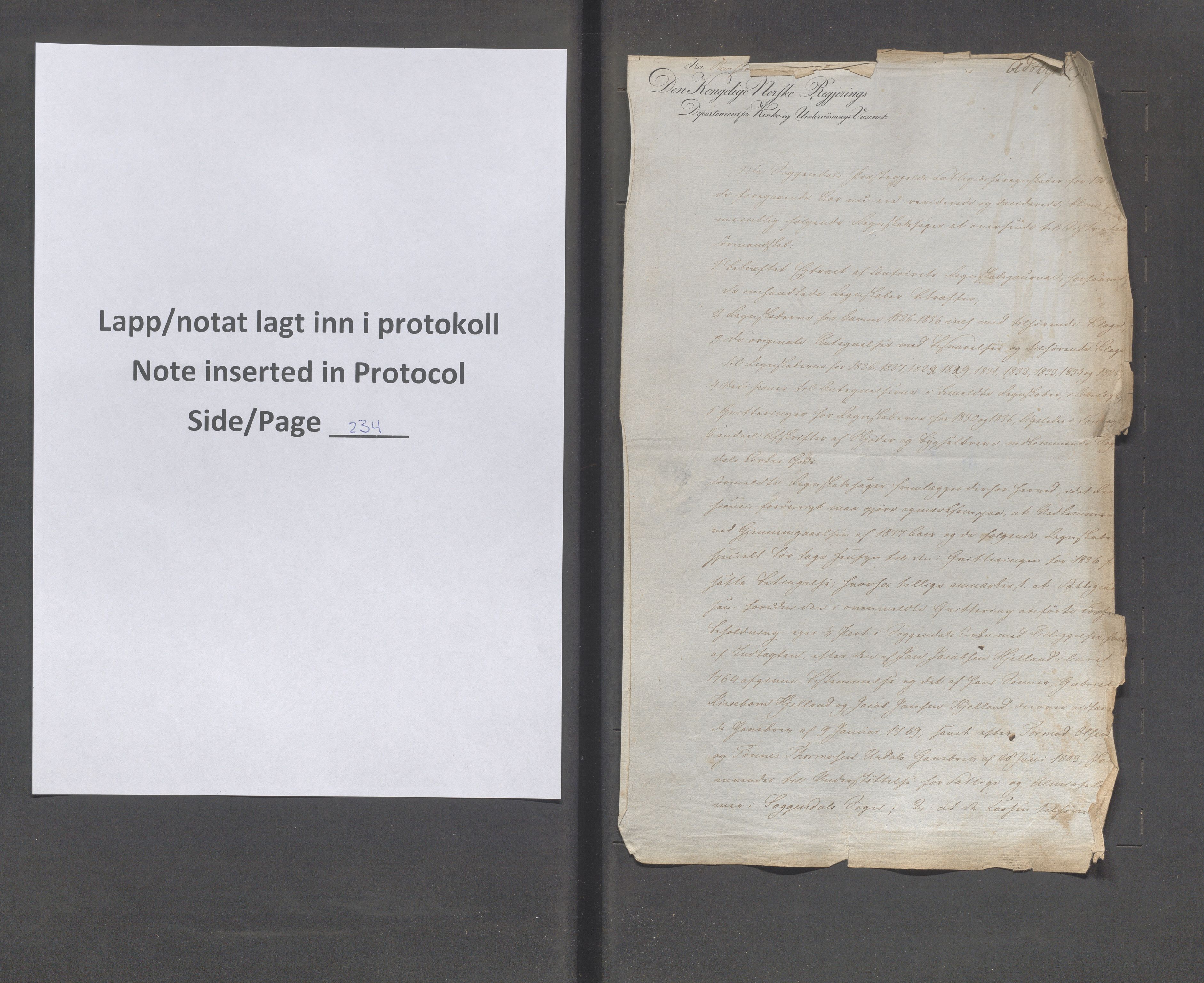 Sokndal kommune - Formannskapet/Sentraladministrasjonen, IKAR/K-101099/C/Ca/L0001: Journal, 1837-1873