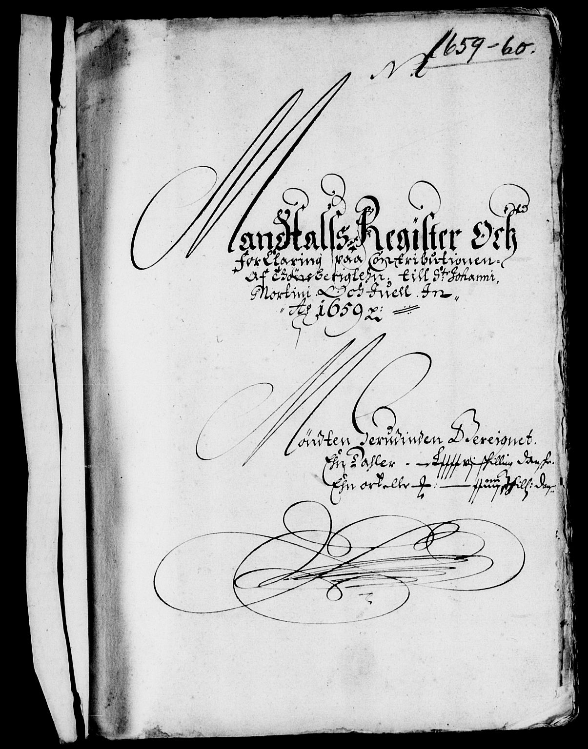 Rentekammeret inntil 1814, Reviderte regnskaper, Lensregnskaper, RA/EA-5023/R/Rb/Rbo/L0035: Tønsberg len, 1658-1661