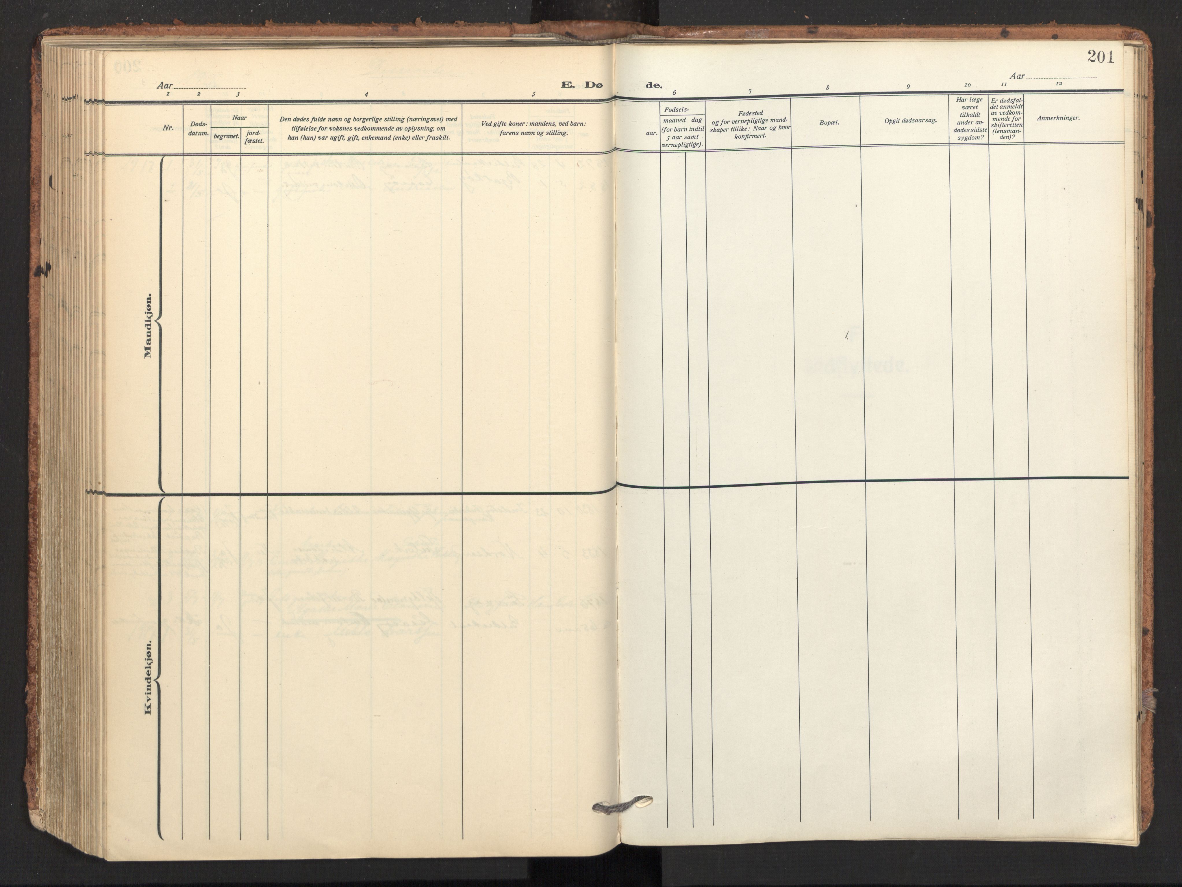 Ministerialprotokoller, klokkerbøker og fødselsregistre - Nordland, SAT/A-1459/893/L1343: Ministerialbok nr. 893A15, 1914-1928, s. 201