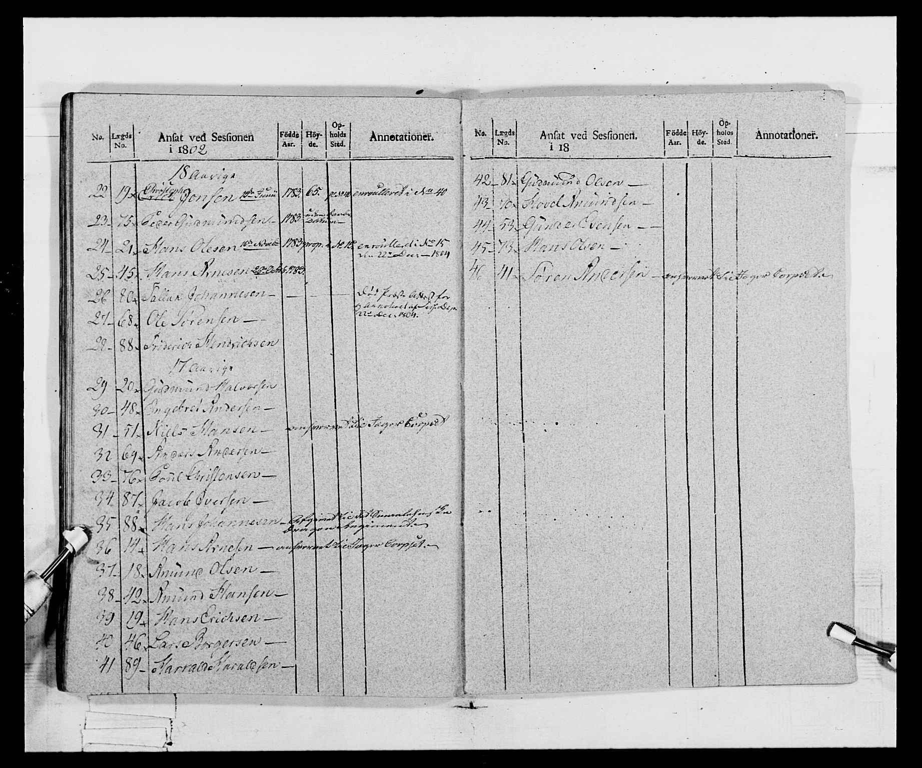 Generalitets- og kommissariatskollegiet, Det kongelige norske kommissariatskollegium, AV/RA-EA-5420/E/Eh/L0068: Opplandske nasjonale infanteriregiment, 1802-1805, s. 247