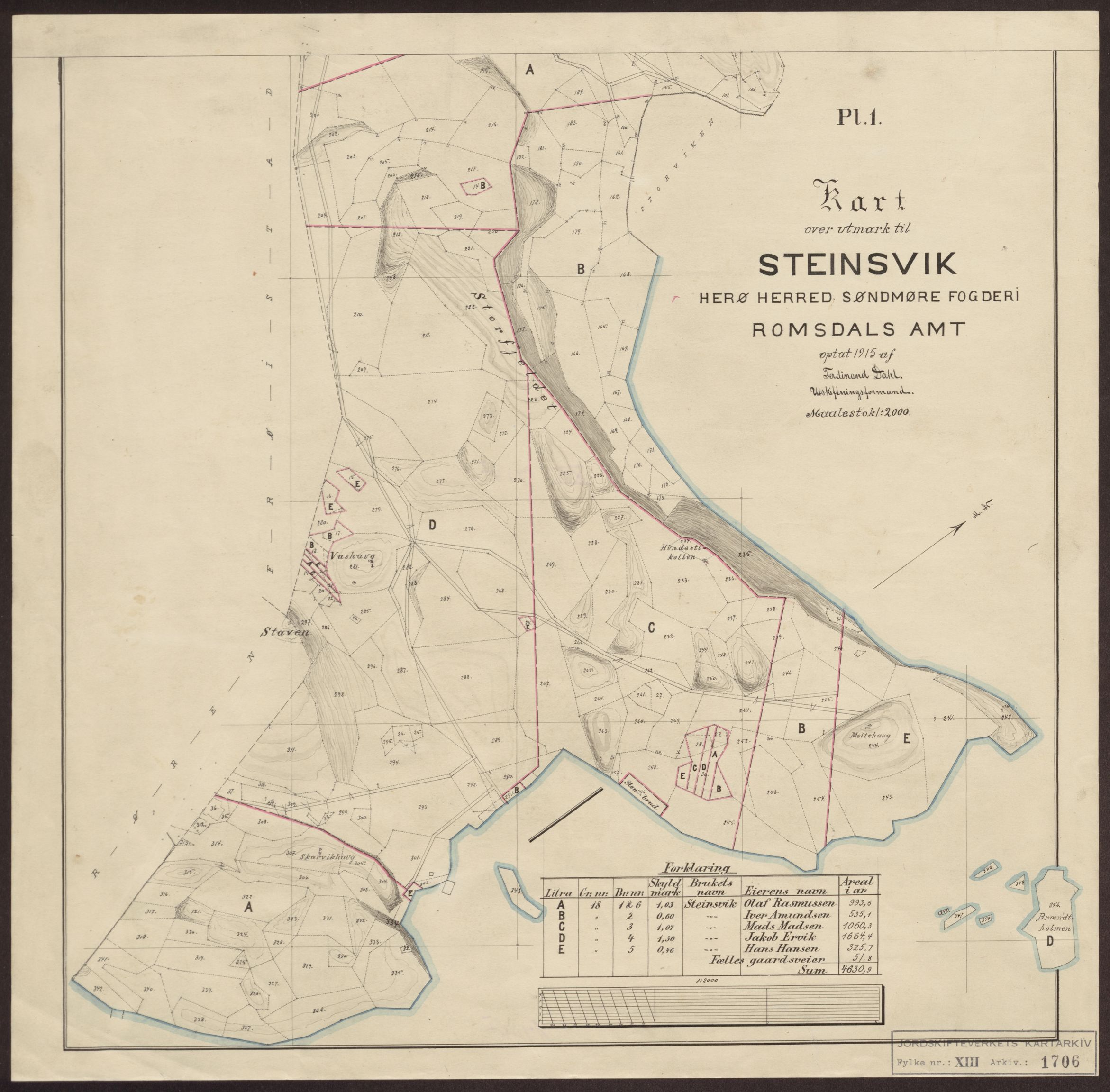 Jordskifteverkets kartarkiv, AV/RA-S-3929/T, 1859-1988, s. 2020