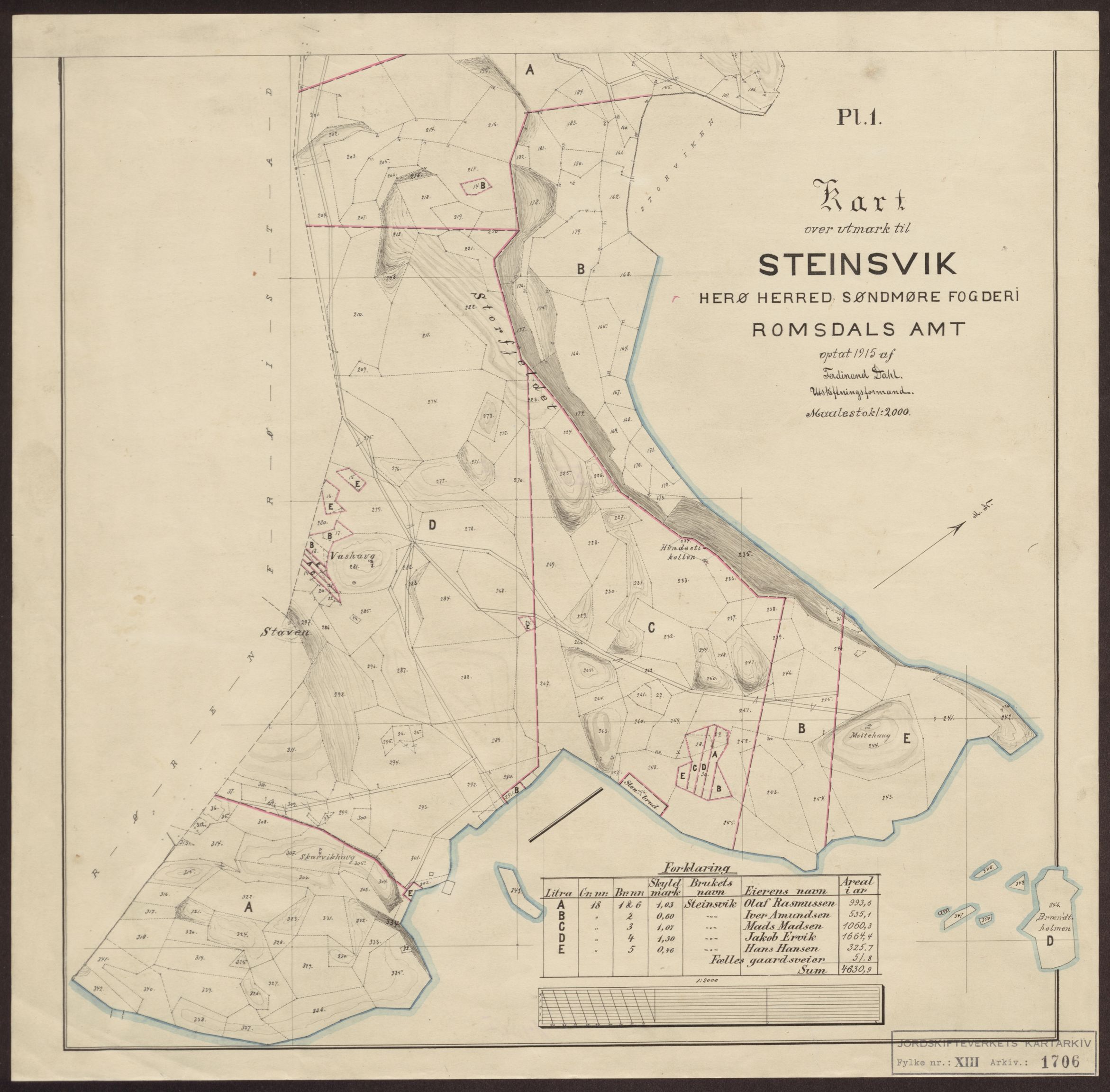 Jordskifteverkets kartarkiv, RA/S-3929/T, 1859-1988, s. 2020