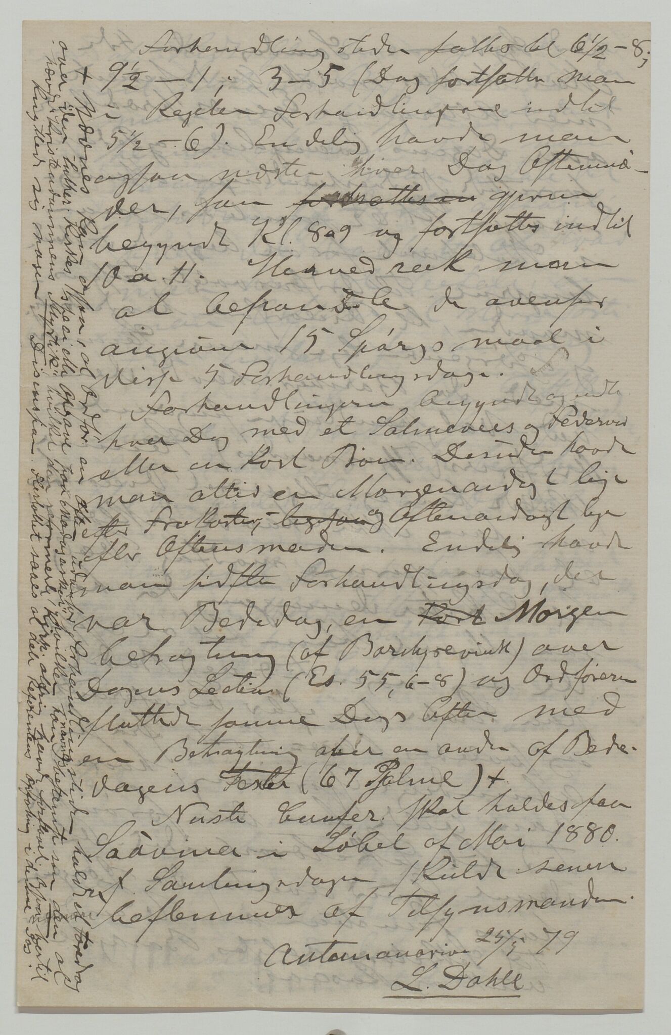 Det Norske Misjonsselskap - hovedadministrasjonen, VID/MA-A-1045/D/Da/Daa/L0035/0007: Konferansereferat og årsberetninger / Konferansereferat fra Madagaskar Innland., 1879