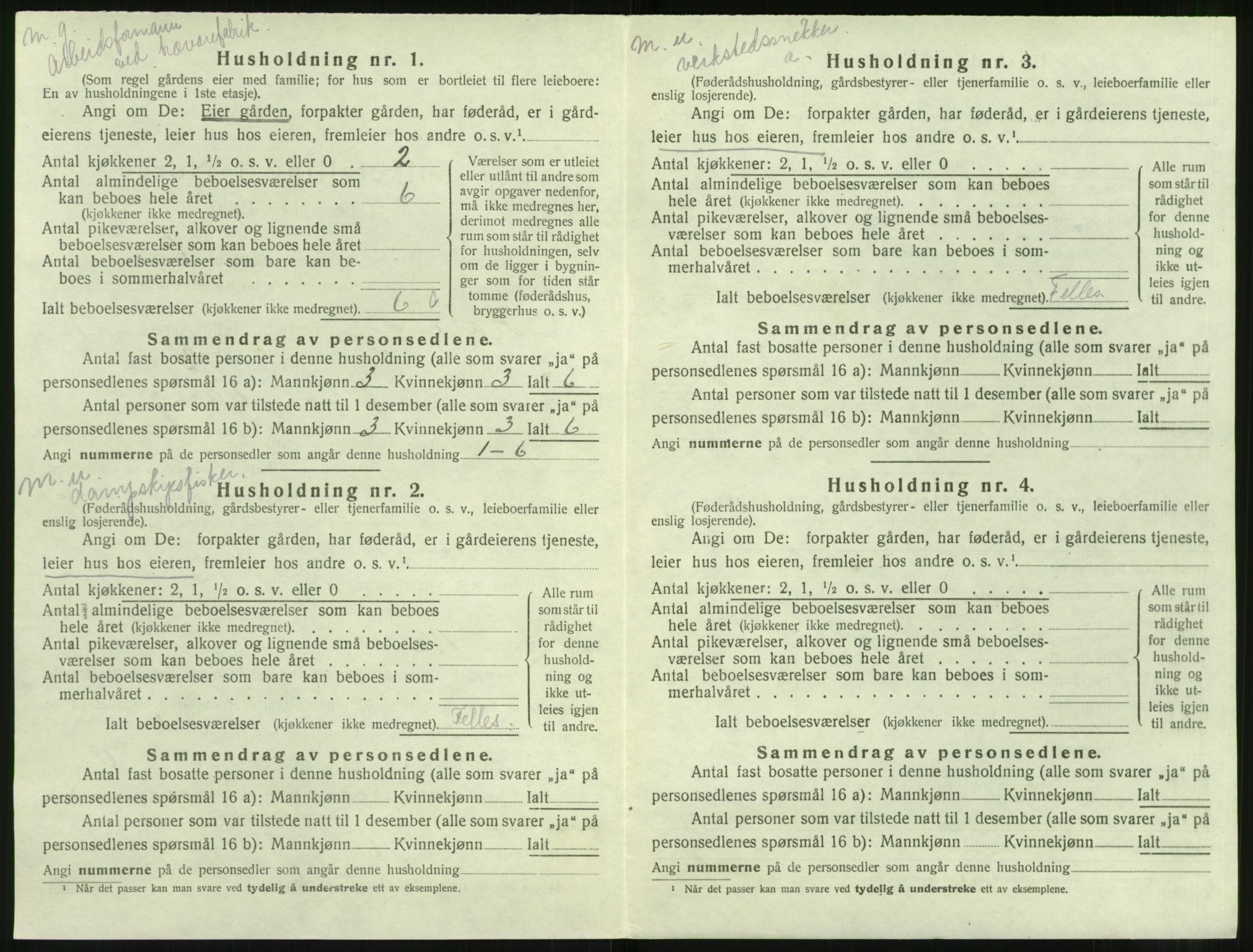 SAT, Folketelling 1920 for 1517 Hareid herred, 1920, s. 448