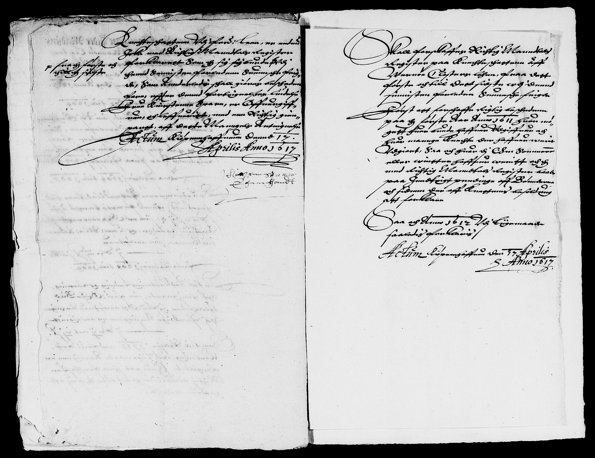 Rentekammeret inntil 1814, Reviderte regnskaper, Lensregnskaper, AV/RA-EA-5023/R/Rb/Rbg/L0001: Verne kloster len, 1599-1619