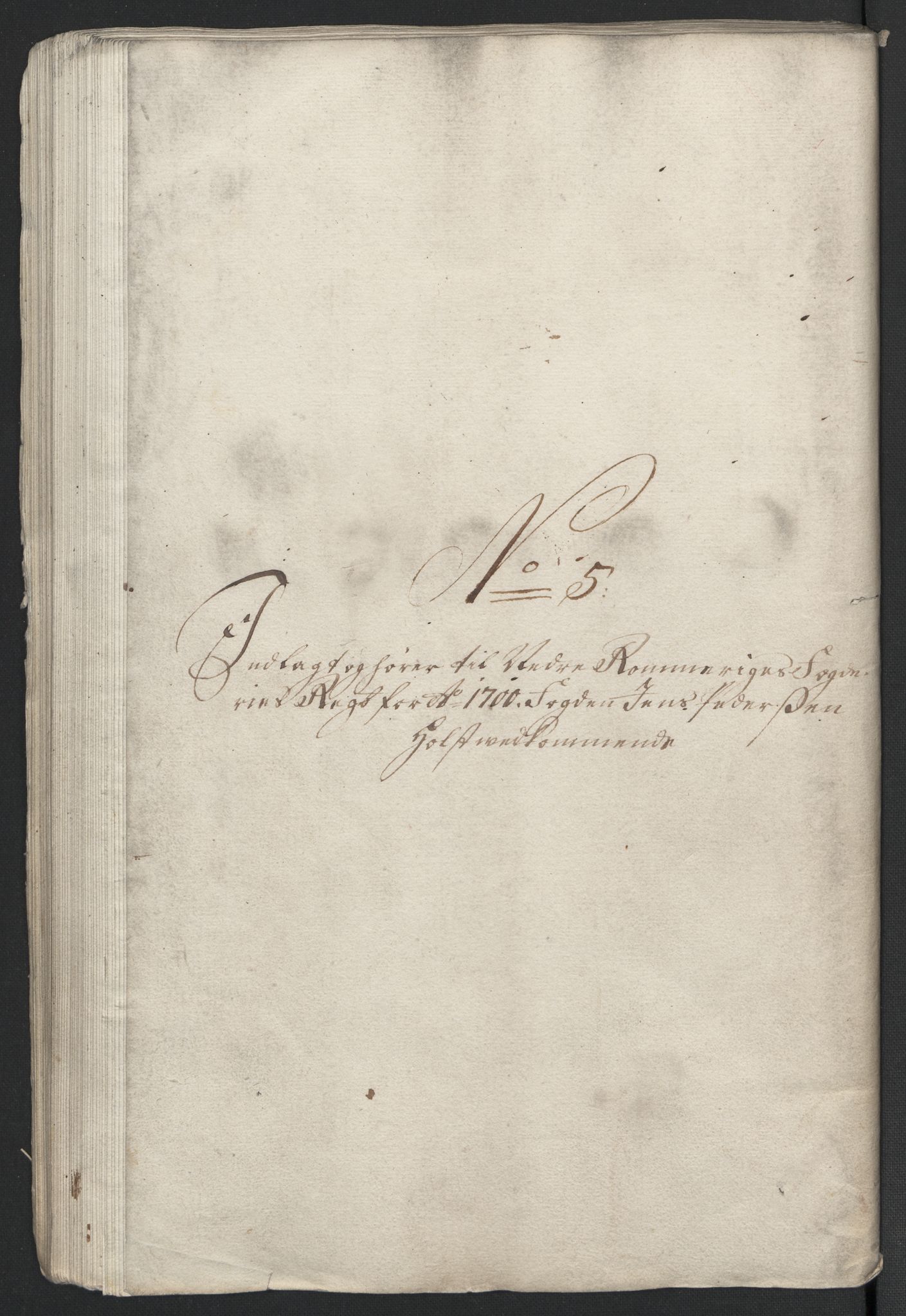 Rentekammeret inntil 1814, Reviderte regnskaper, Fogderegnskap, AV/RA-EA-4092/R11/L0583: Fogderegnskap Nedre Romerike, 1700, s. 149