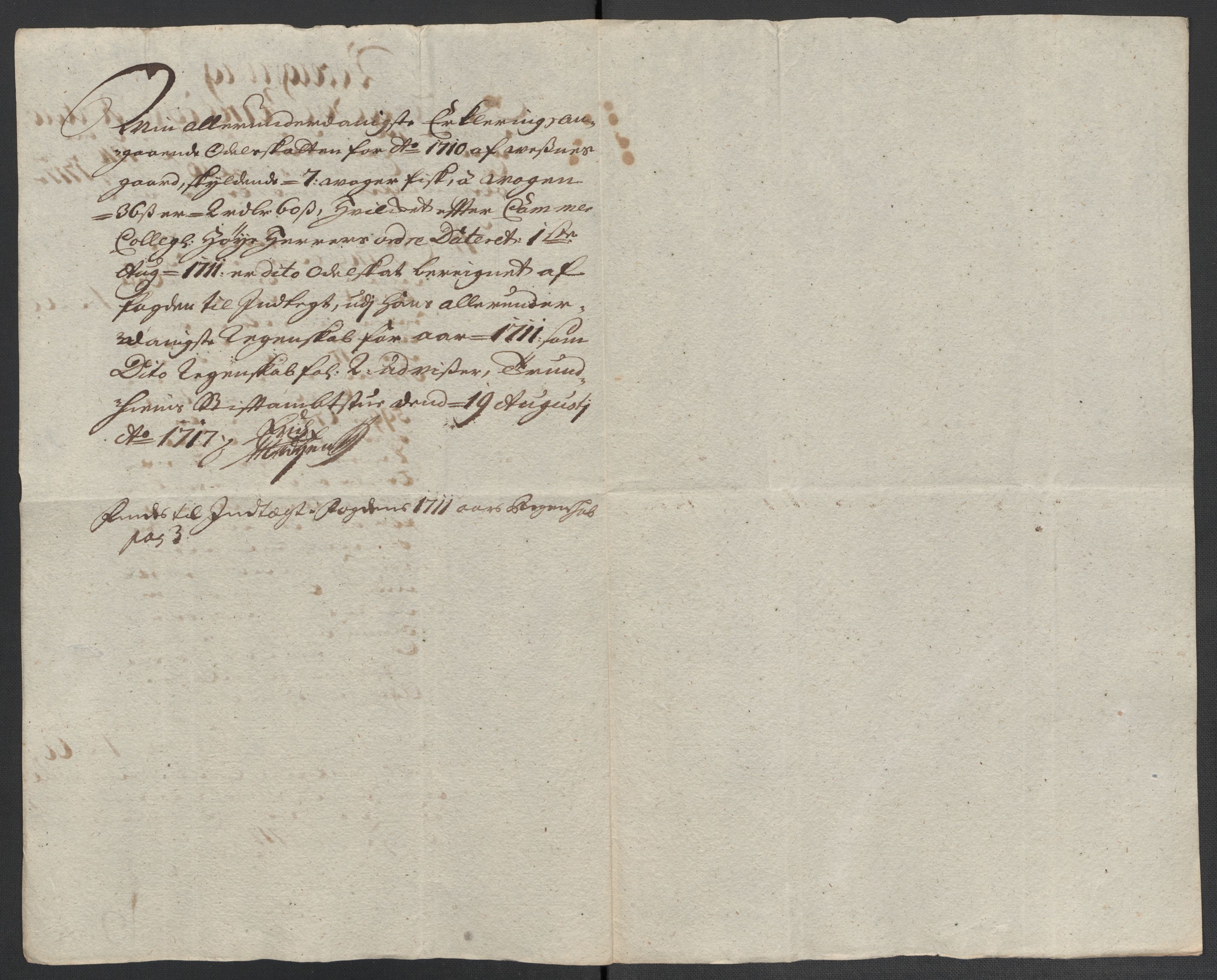 Rentekammeret inntil 1814, Reviderte regnskaper, Fogderegnskap, RA/EA-4092/R55/L3659: Fogderegnskap Romsdal, 1709-1710, s. 479