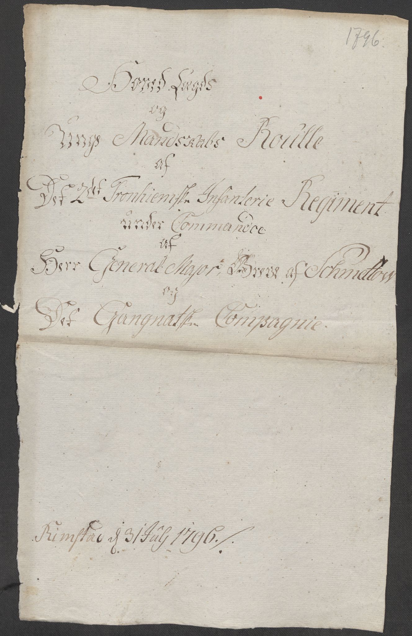 Generalitets- og kommissariatskollegiet, Det kongelige norske kommissariatskollegium, AV/RA-EA-5420/E/Eh/L0001b: Diverse, 1659-1807, s. 187