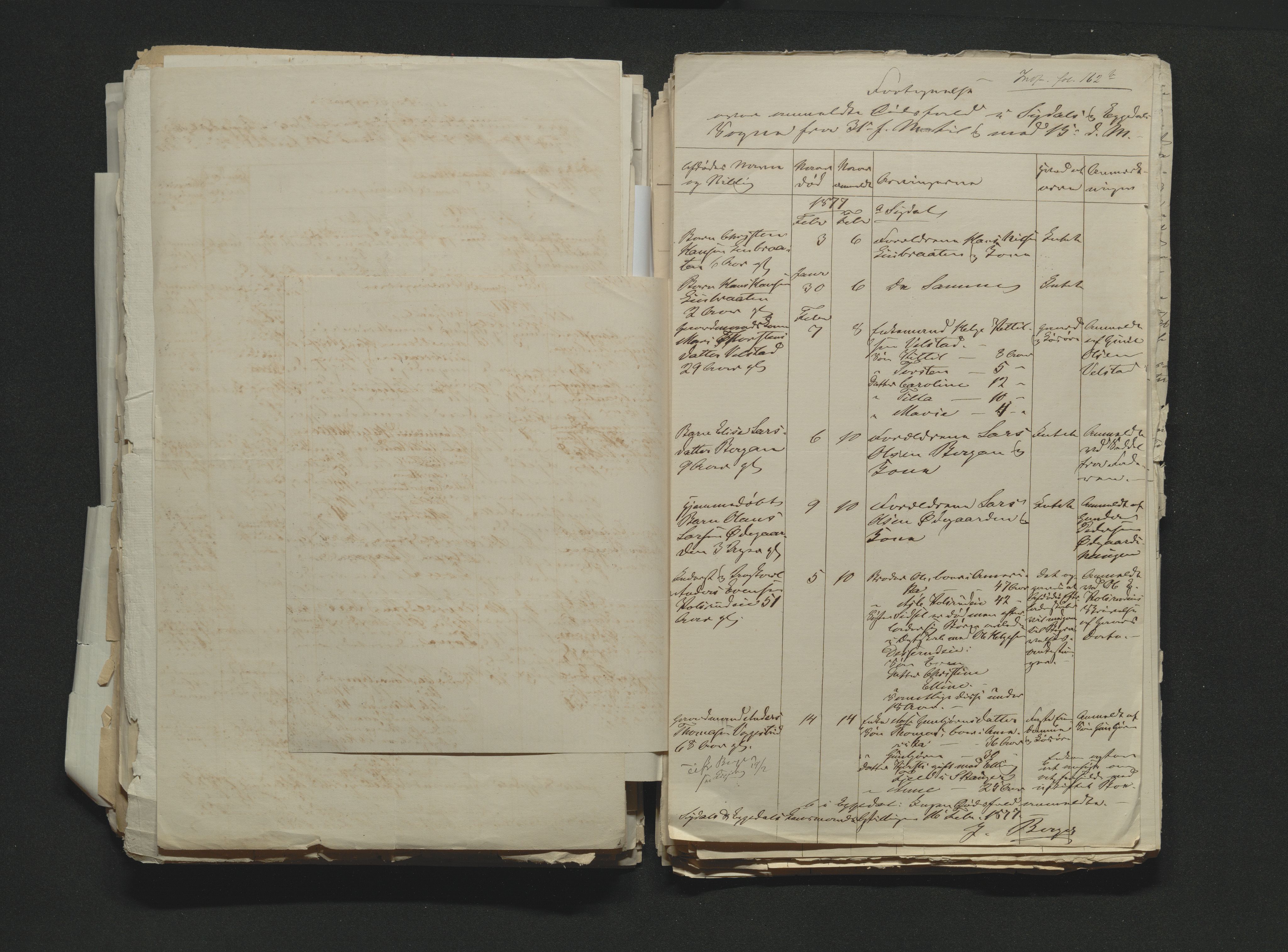 Eiker, Modum og Sigdal sorenskriveri, AV/SAKO-A-123/H/Ha/Hab/L0014: Dødsfallsmeldinger, 1874-1877, s. 697
