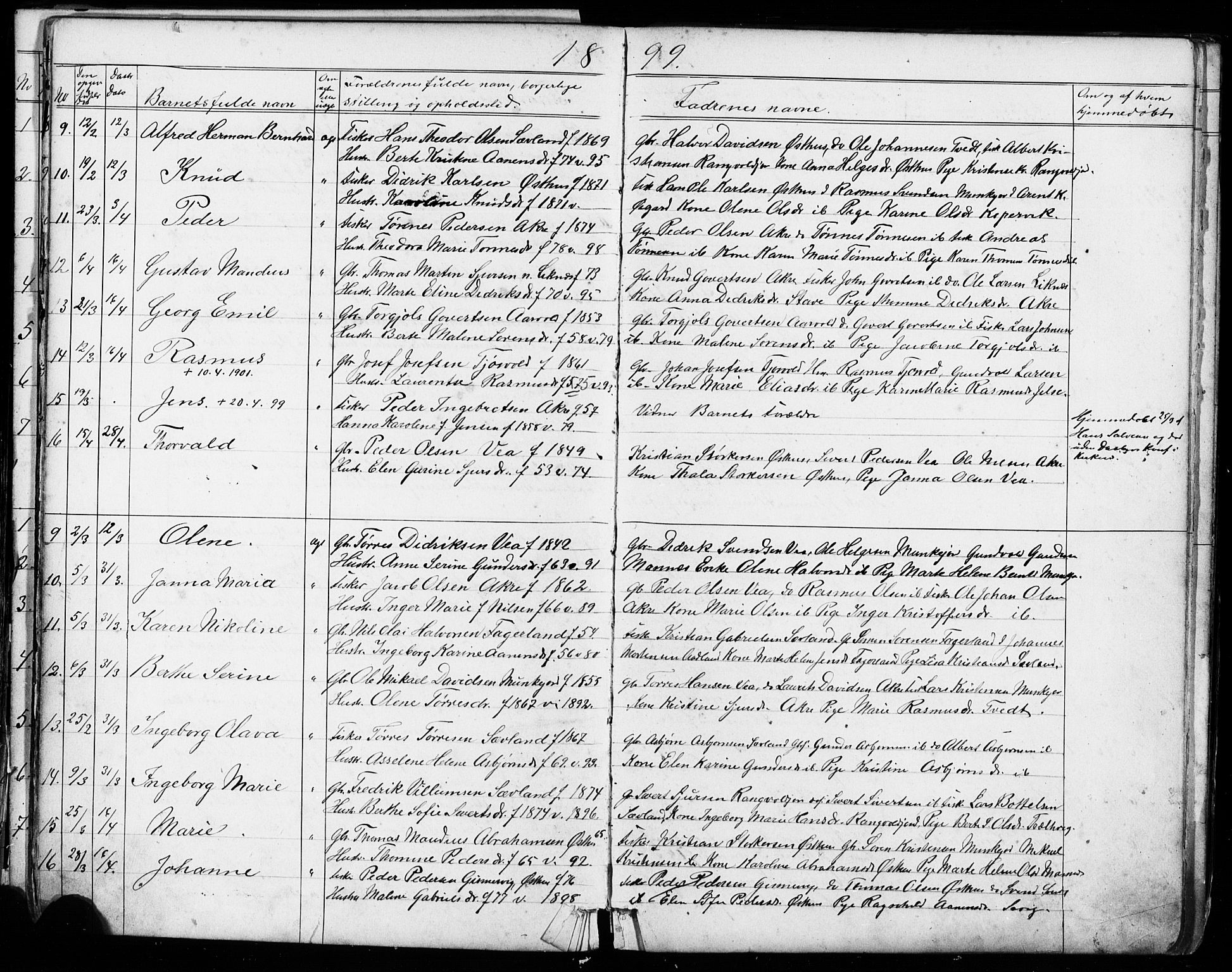 Kopervik sokneprestkontor, AV/SAST-A-101850/H/Ha/Hab/L0002: Klokkerbok nr. B 2, 1881-1905, s. 88