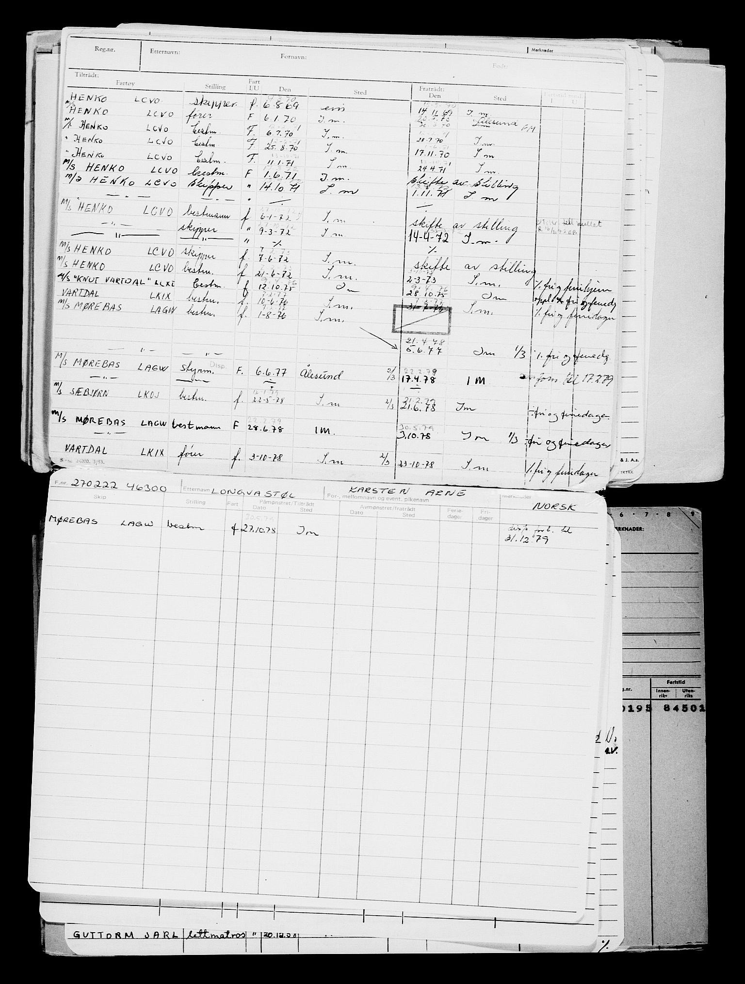 Direktoratet for sjømenn, AV/RA-S-3545/G/Gb/L0203: Hovedkort, 1922, s. 434