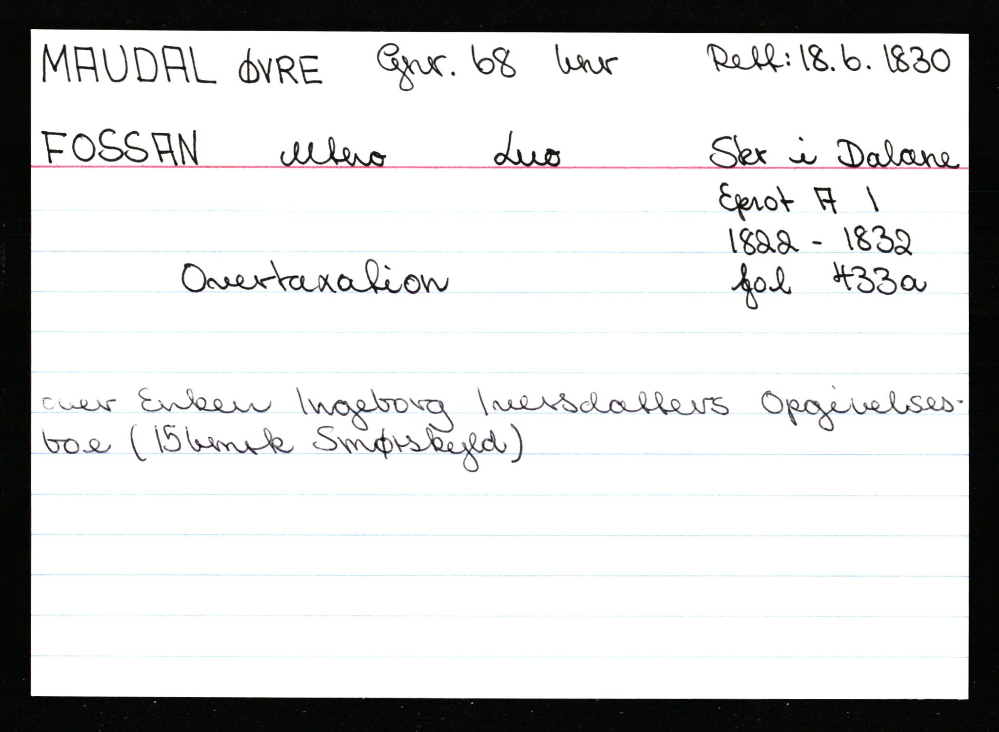 Statsarkivet i Stavanger, AV/SAST-A-101971/03/Y/Ym/L0037: Åstedskort sortert etter gårdsnavn: Lædre - Mauland, 1600-1950, s. 680