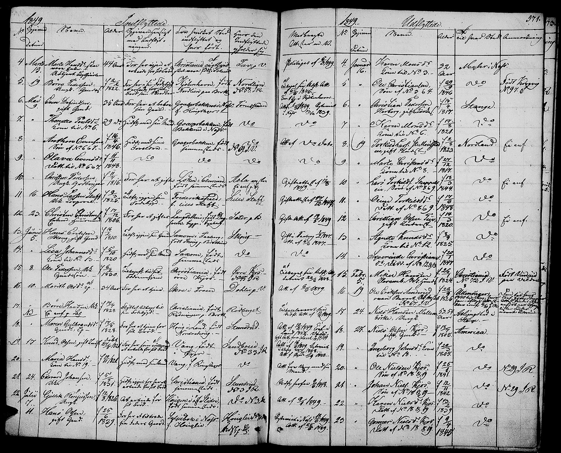 Ringsaker prestekontor, AV/SAH-PREST-014/L/La/L0005: Klokkerbok nr. 5, 1839-1850, s. 571