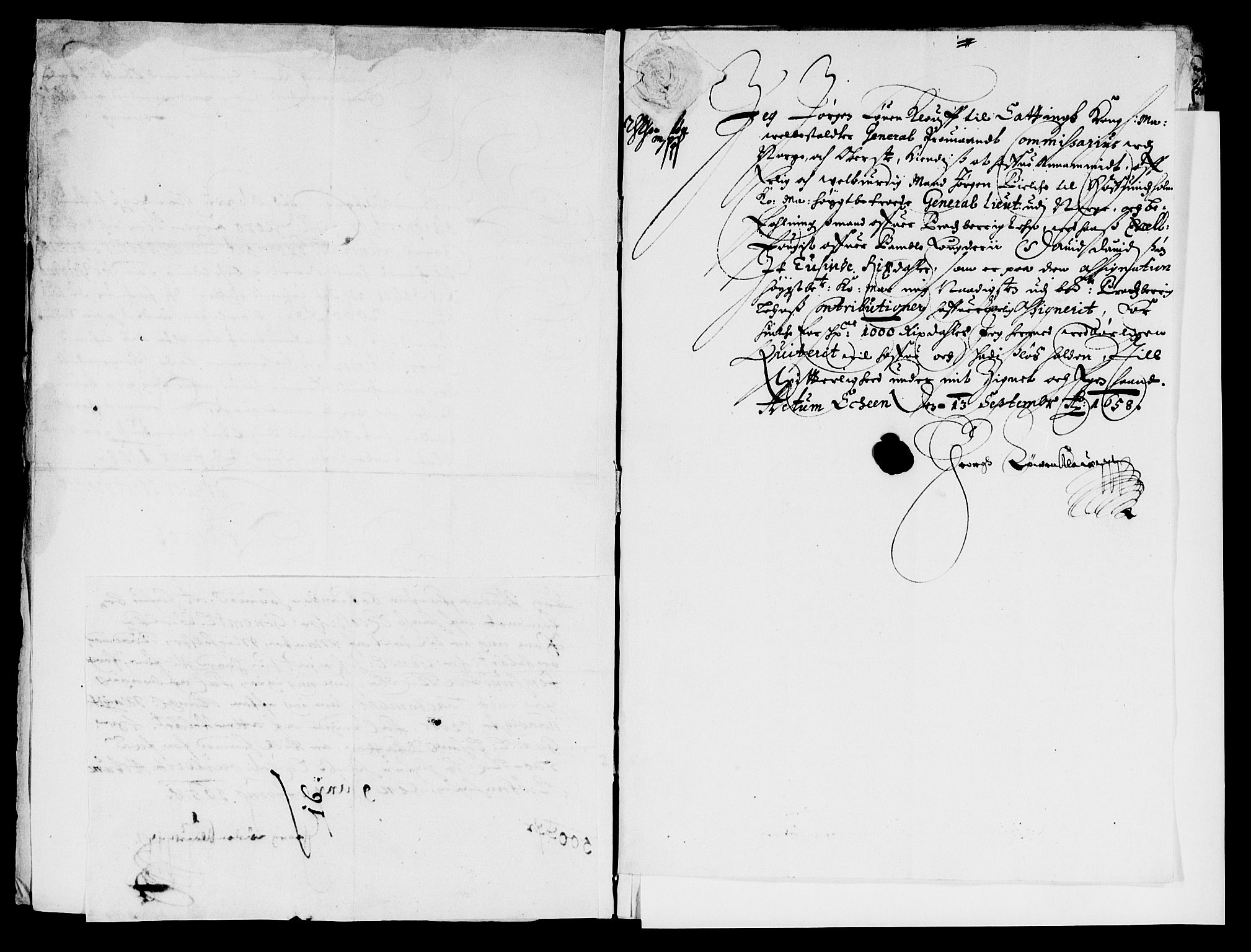 Rentekammeret inntil 1814, Reviderte regnskaper, Lensregnskaper, AV/RA-EA-5023/R/Rb/Rbp/L0047: Bratsberg len, 1659-1662