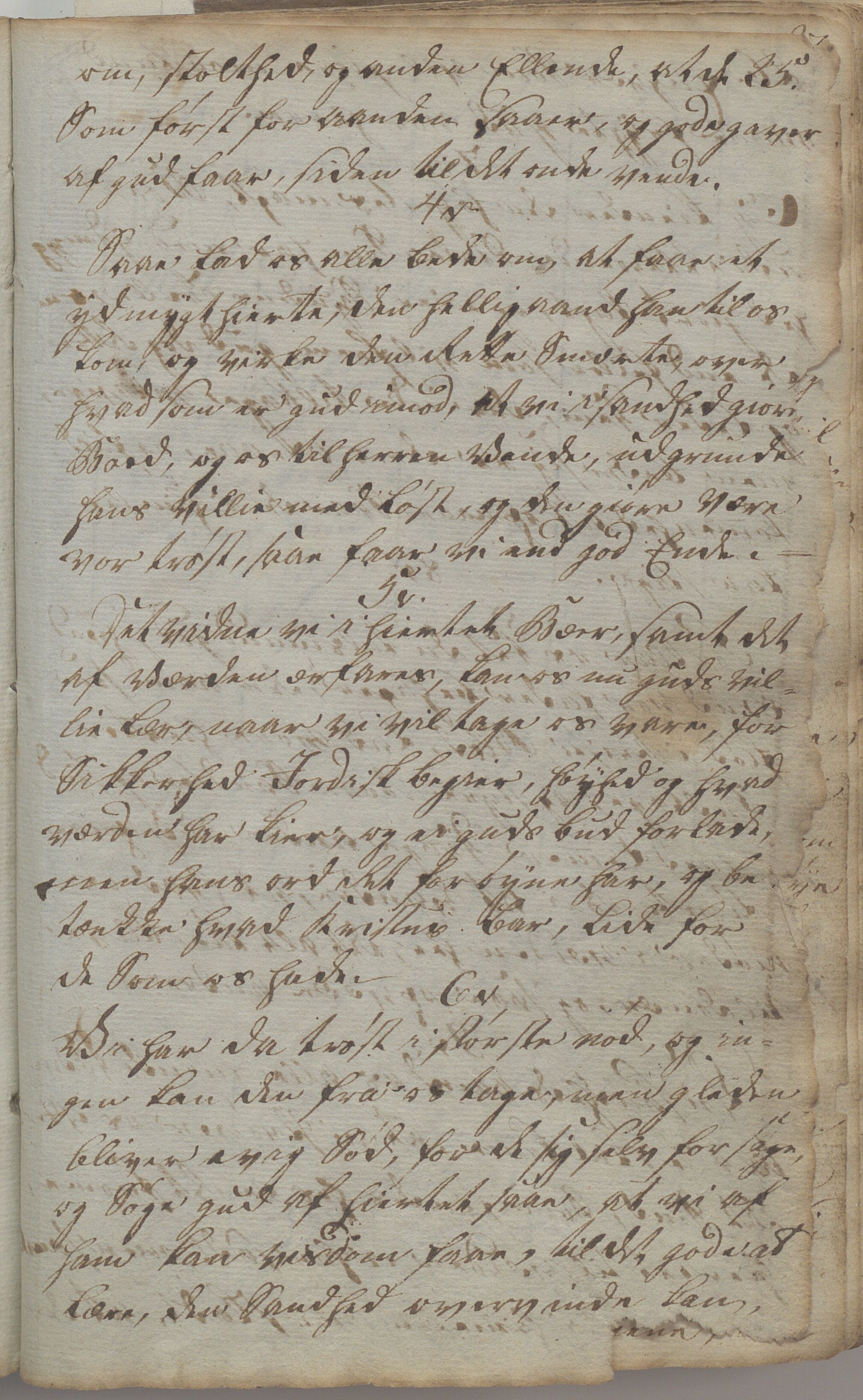Heggtveitsamlingen, TMF/A-1007/H/L0047/0007: Kopibøker, brev etc.  / "Kopsland", 1800-1850, s. 25