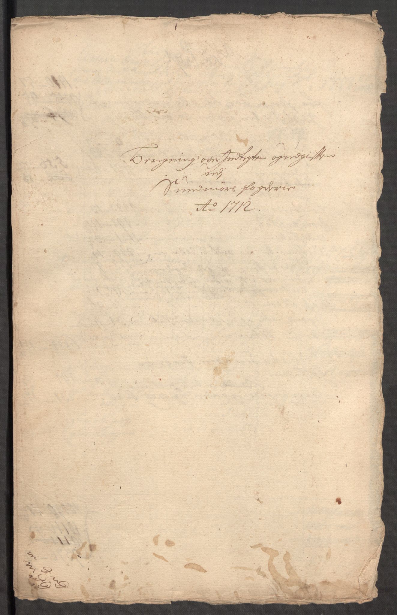 Rentekammeret inntil 1814, Reviderte regnskaper, Fogderegnskap, AV/RA-EA-4092/R54/L3561: Fogderegnskap Sunnmøre, 1706-1707, s. 447