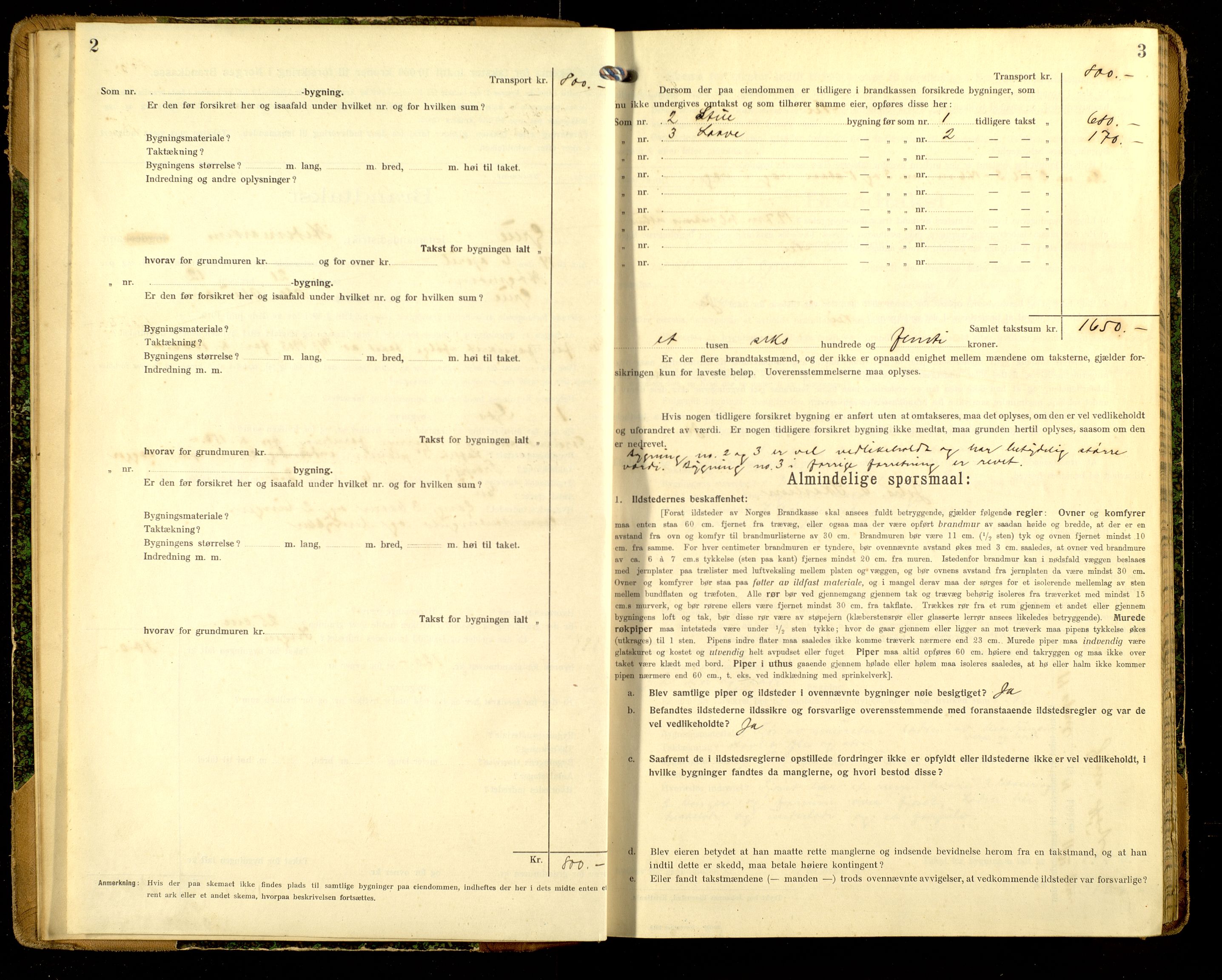 Norges Brannkasse, Grue, AV/SAH-NBRANG-016/F/L0016: Branntakstprotokoll, 1914-1917