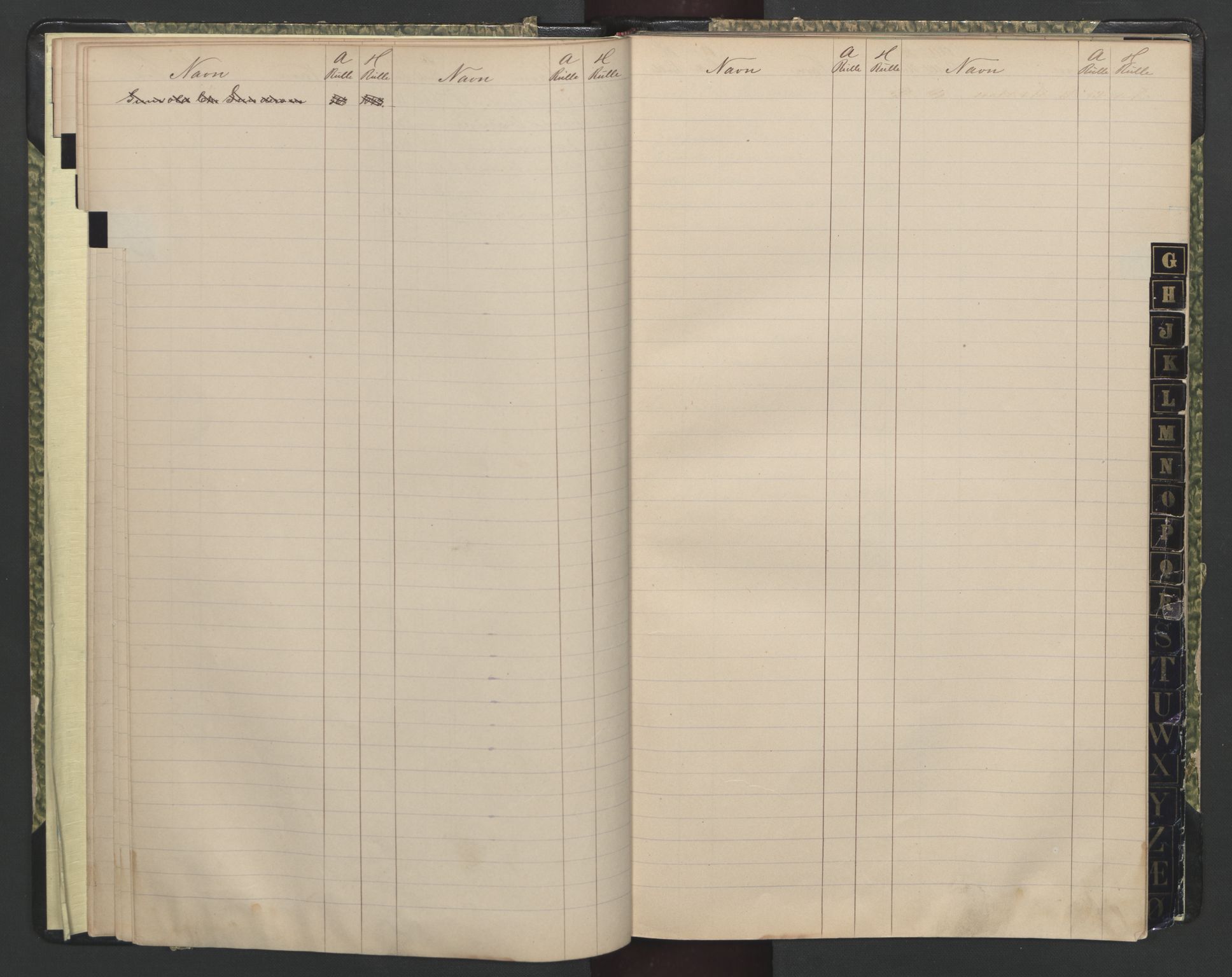 Brevik innrulleringskontor, AV/SAKO-A-833/G/Ga/L0002: Alf. navnregister til annotasjons- og hovedrullene, 1860-1948, s. 15