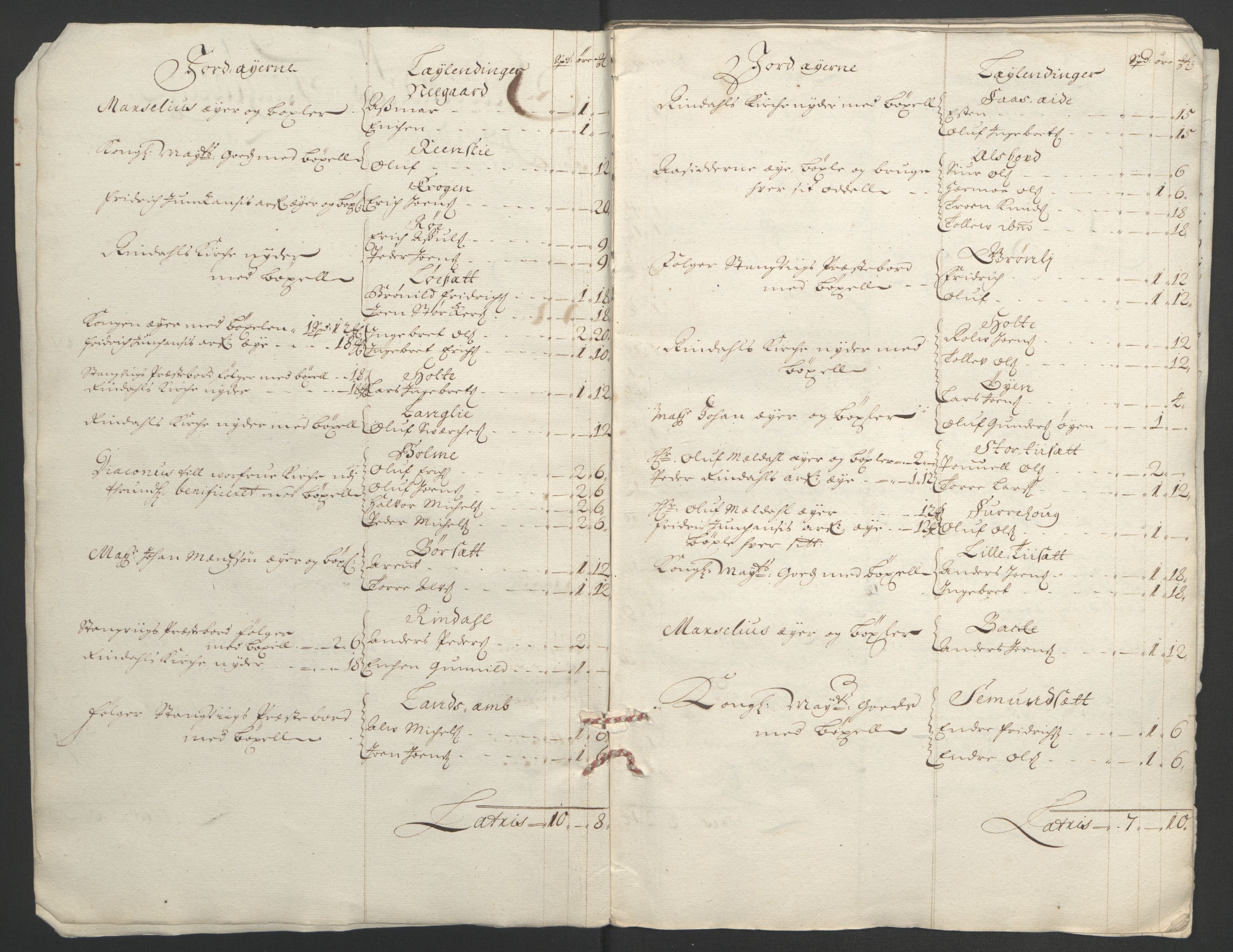 Rentekammeret inntil 1814, Reviderte regnskaper, Fogderegnskap, RA/EA-4092/R56/L3736: Fogderegnskap Nordmøre, 1694-1696, s. 346