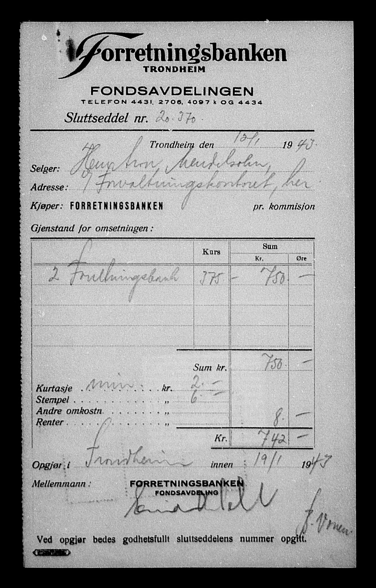 Justisdepartementet, Tilbakeføringskontoret for inndratte formuer, AV/RA-S-1564/H/Hc/Hca/L0909: --, 1945-1947, s. 43