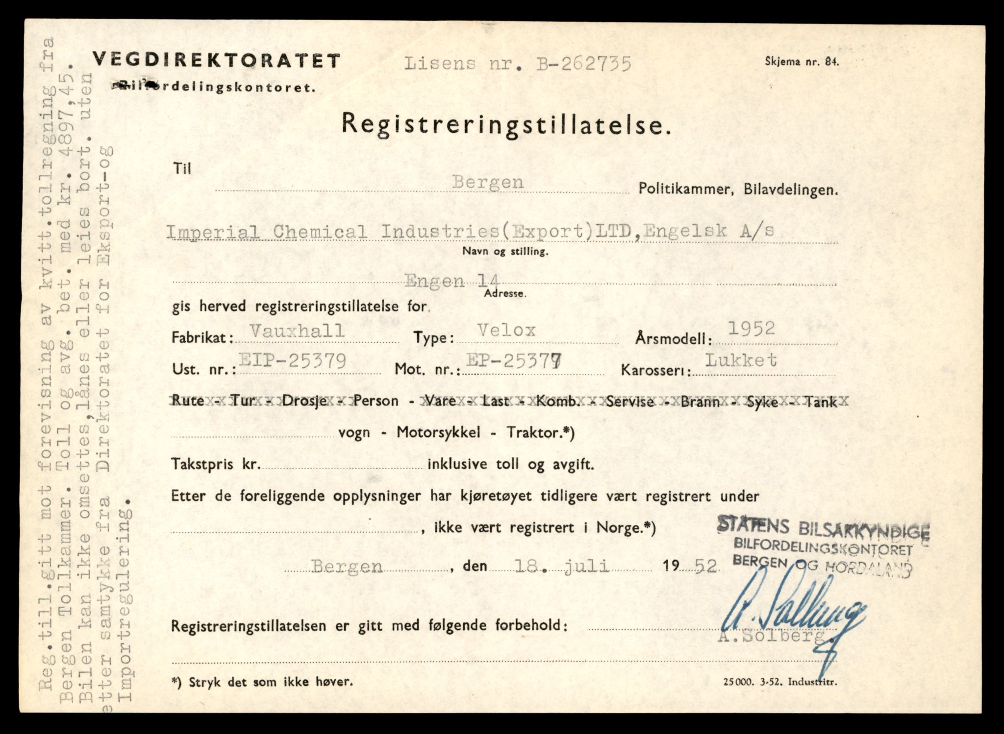 Møre og Romsdal vegkontor - Ålesund trafikkstasjon, AV/SAT-A-4099/F/Fe/L0049: Registreringskort for kjøretøy T 14864 - T 18613, 1927-1998, s. 2963