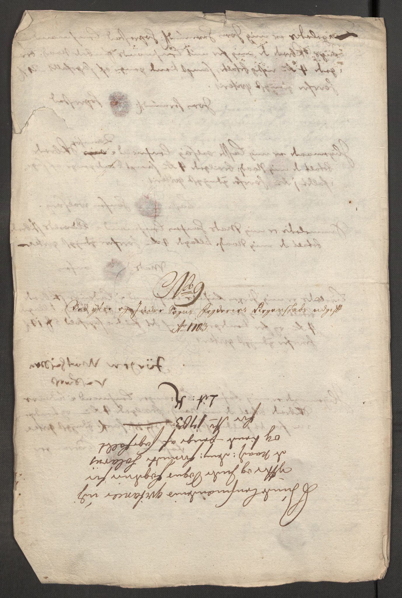 Rentekammeret inntil 1814, Reviderte regnskaper, Fogderegnskap, RA/EA-4092/R52/L3313: Fogderegnskap Sogn, 1703-1704, s. 211