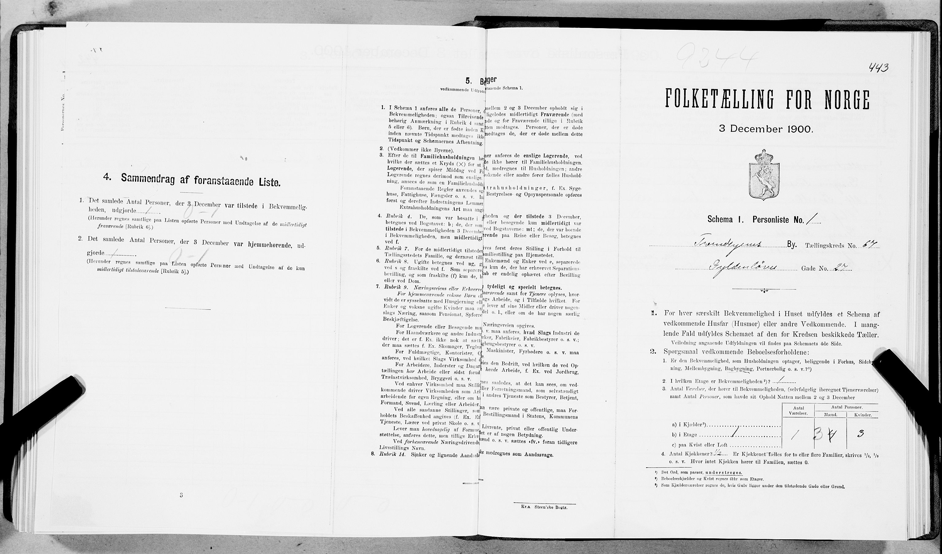 SAT, Folketelling 1900 for 1601 Trondheim kjøpstad, 1900, s. 12216