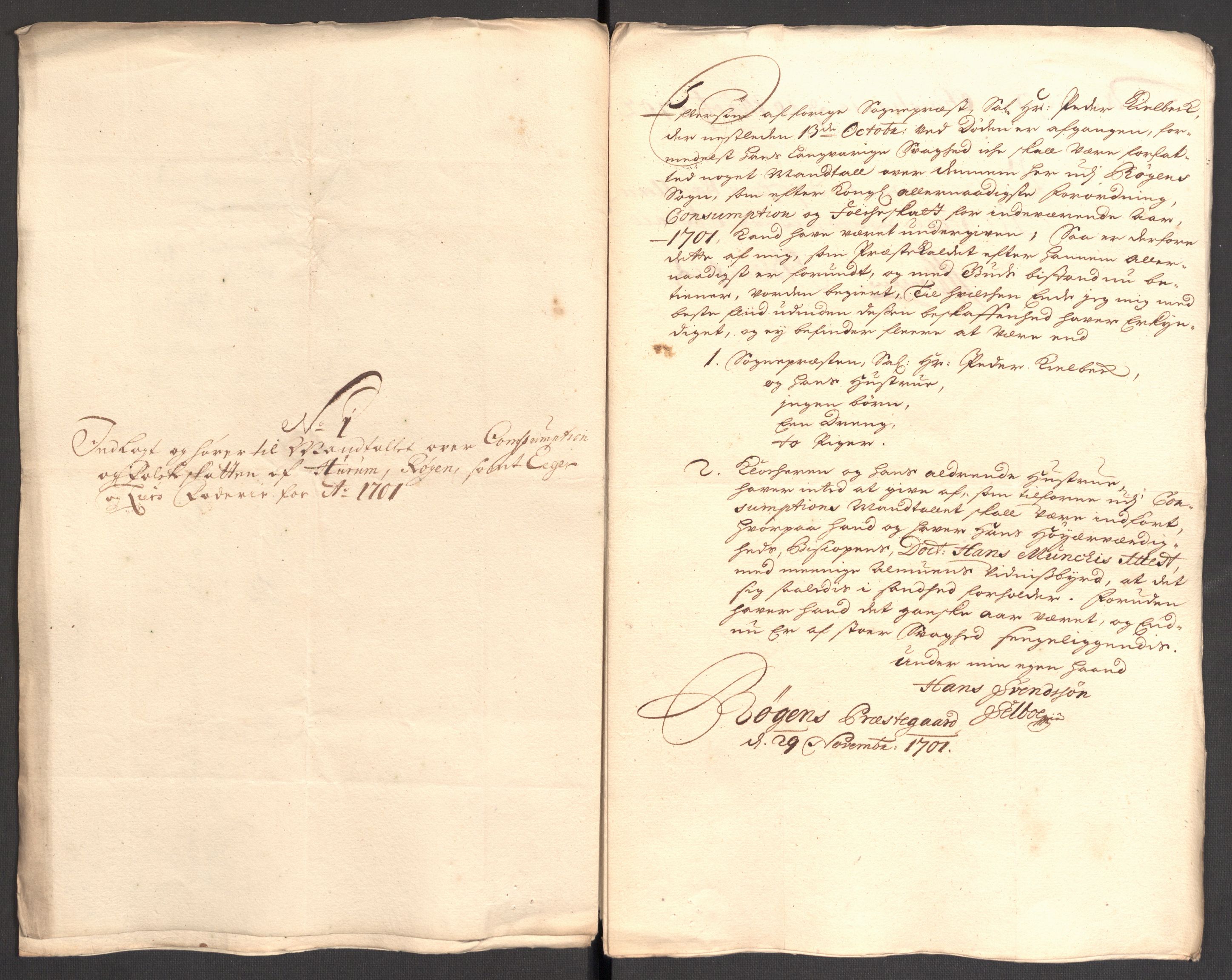 Rentekammeret inntil 1814, Reviderte regnskaper, Fogderegnskap, RA/EA-4092/R30/L1697: Fogderegnskap Hurum, Røyken, Eiker og Lier, 1700-1701, s. 390