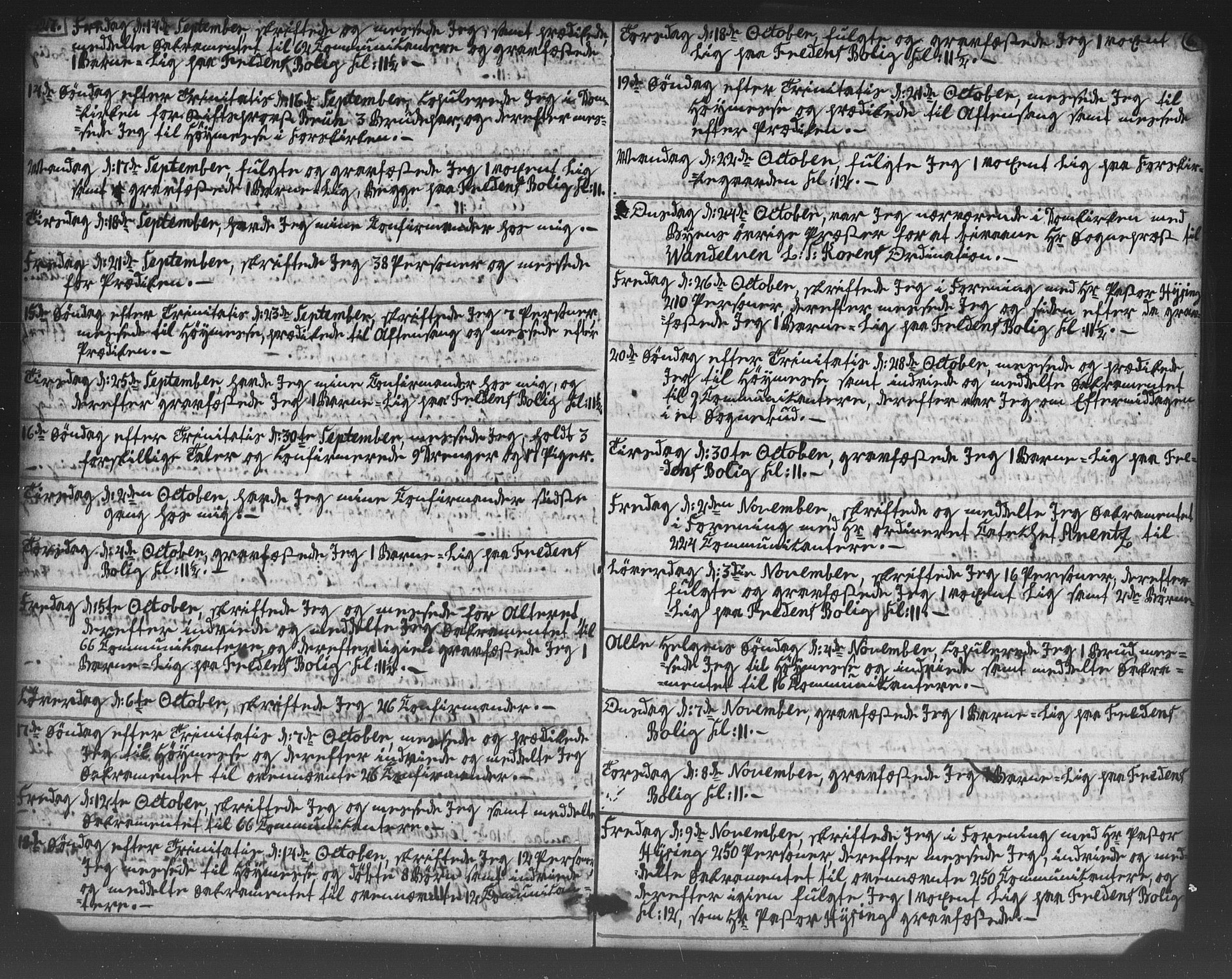 Korskirken sokneprestembete, AV/SAB-A-76101/H/Haa/L0066: Residerende kapellans bok nr. A 1, 1826-1843, s. 6