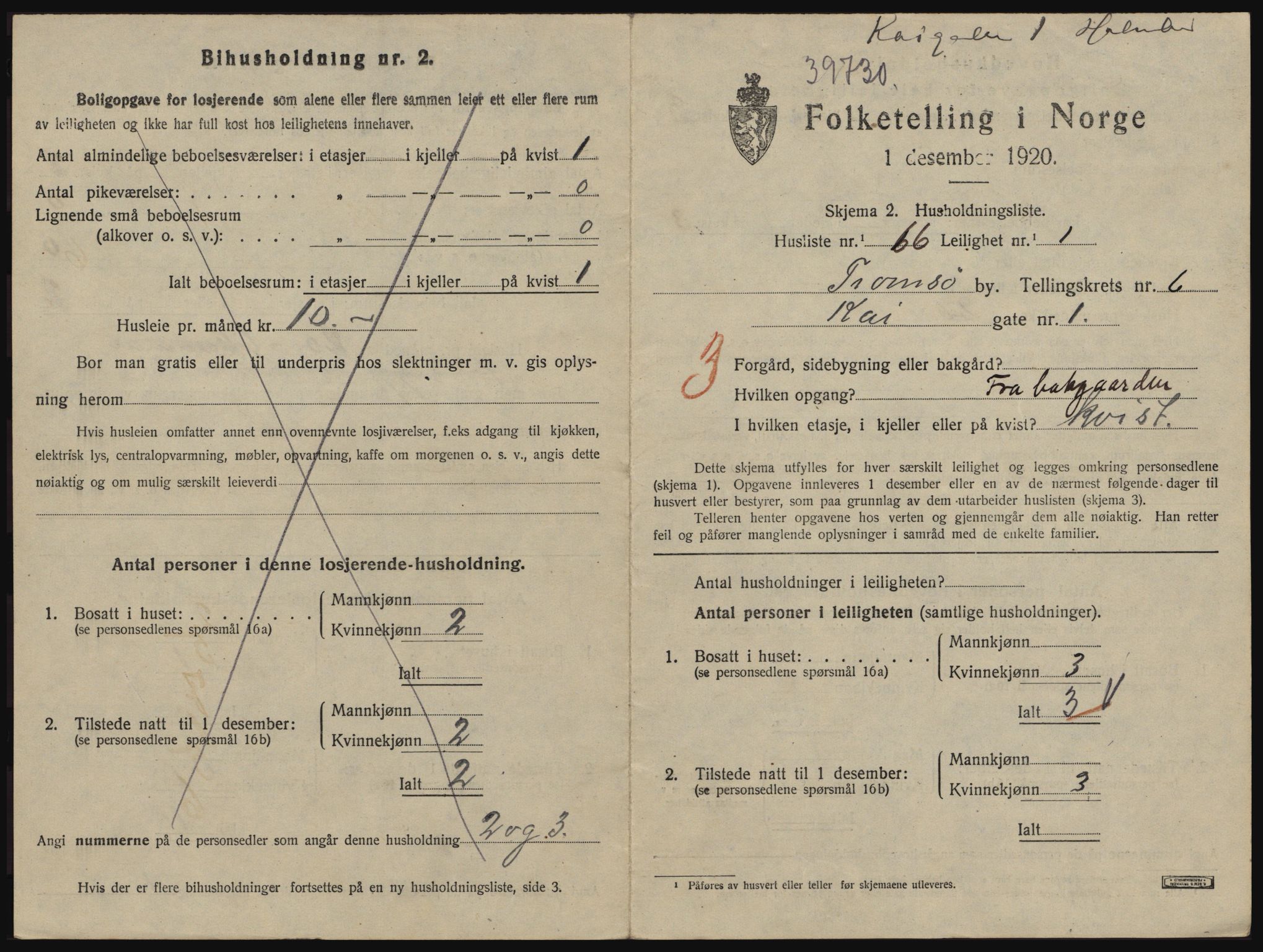 SATØ, Folketelling 1920 for 1902 Tromsø kjøpstad, 1920, s. 4215