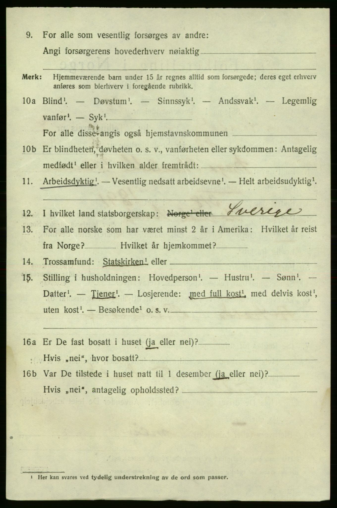 SAO, Folketelling 1920 for 0101 Fredrikshald kjøpstad, 1920, s. 14399