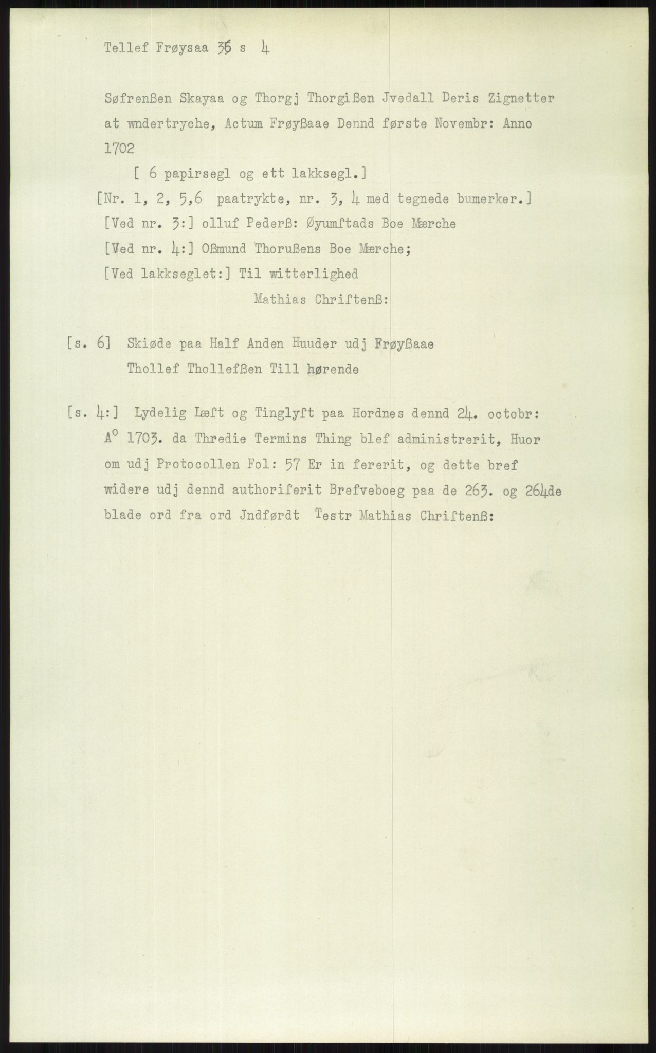 Samlinger til kildeutgivelse, Diplomavskriftsamlingen, AV/RA-EA-4053/H/Ha, s. 2334