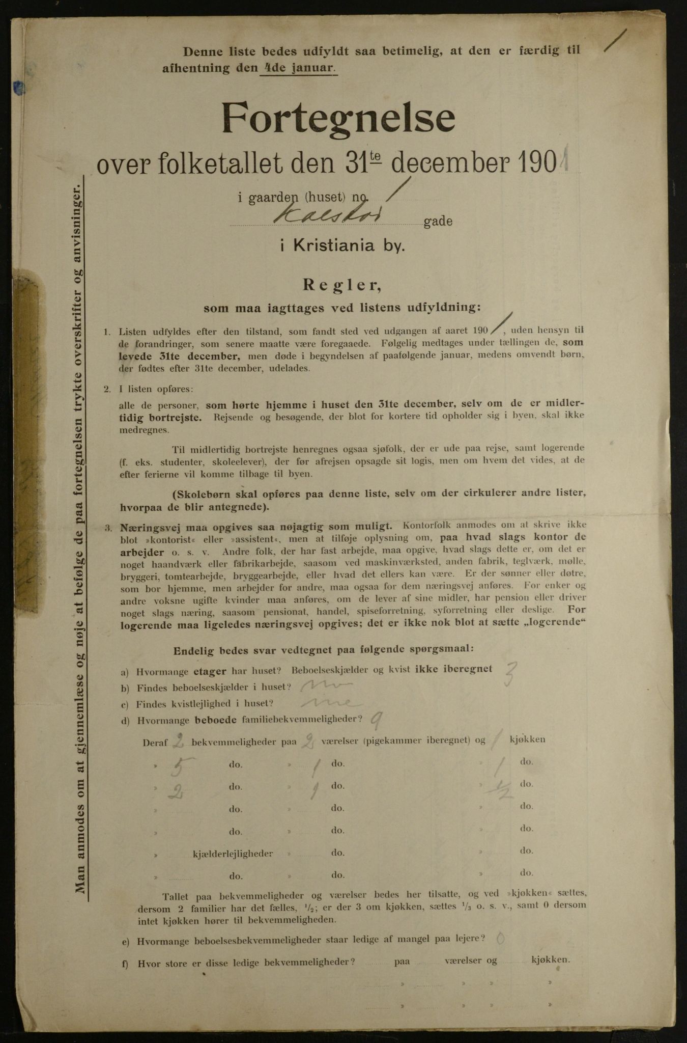 OBA, Kommunal folketelling 31.12.1901 for Kristiania kjøpstad, 1901, s. 8119