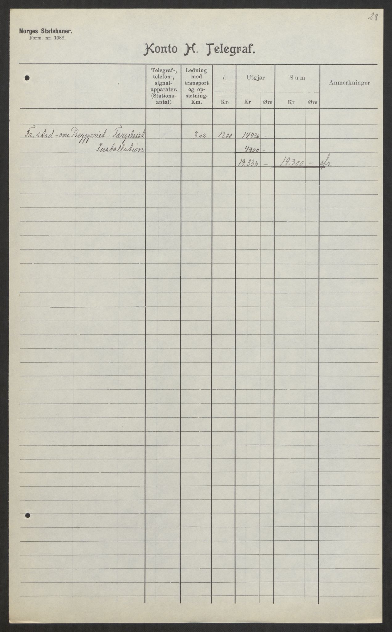Norges Statsbaner, Baneavdelingen B, AV/RA-S-1619/1/F/Fa/L0042: NORGE-JYLLAND, 1920, s. 328