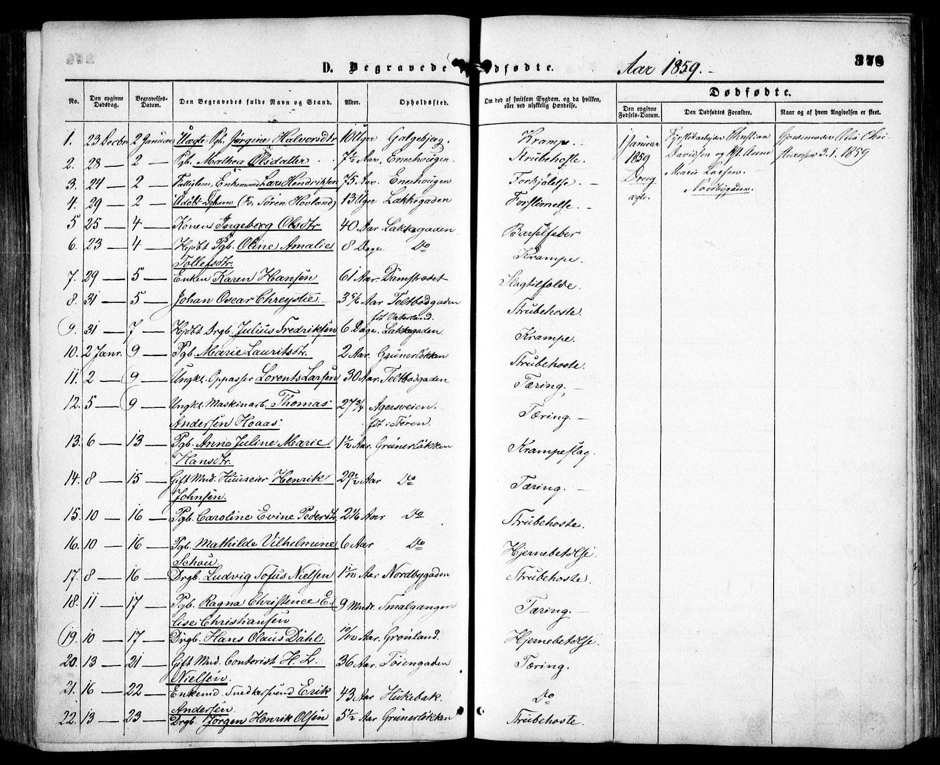 Grønland prestekontor Kirkebøker, AV/SAO-A-10848/F/Fa/L0001: Ministerialbok nr. 1, 1859-1861, s. 378