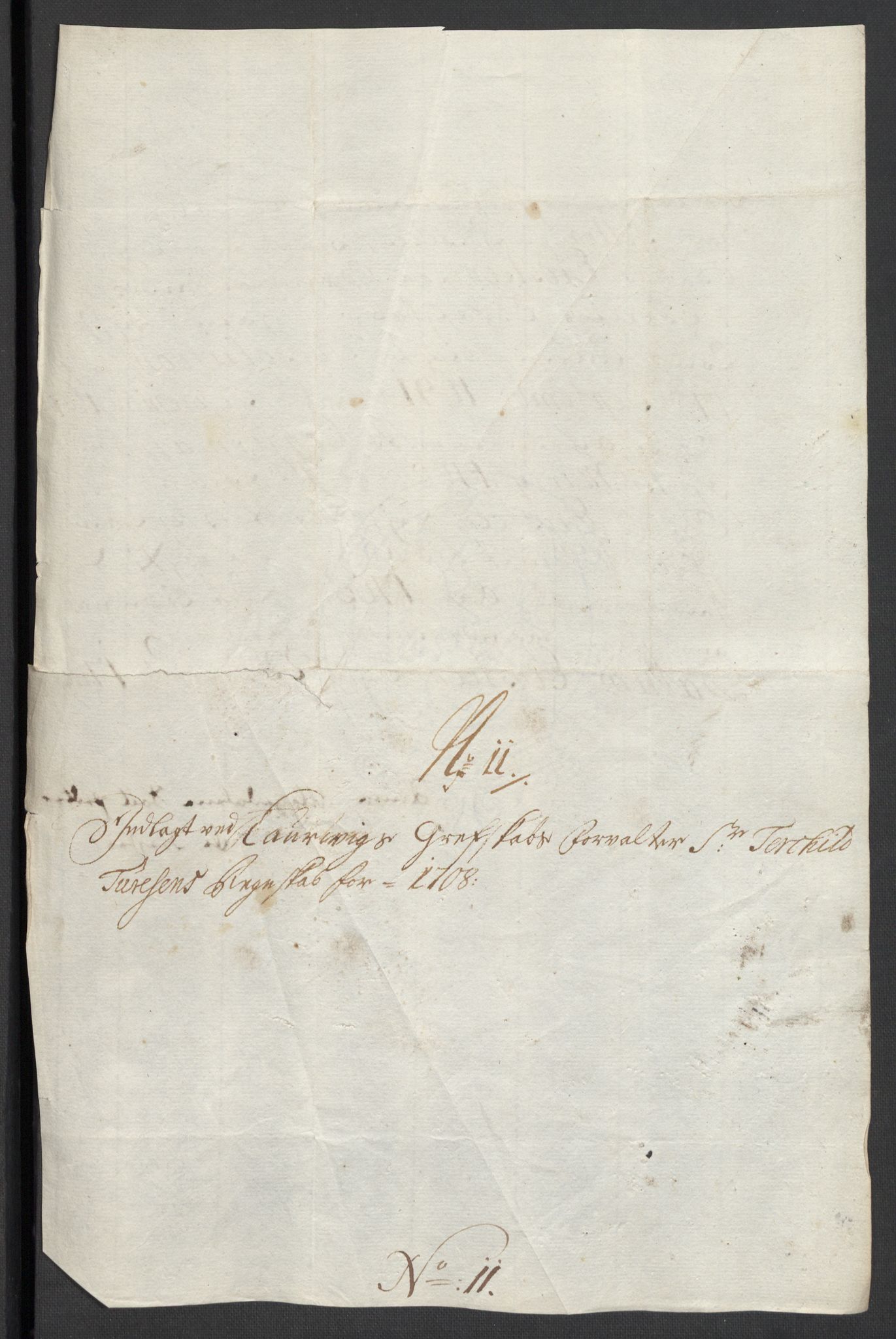 Rentekammeret inntil 1814, Reviderte regnskaper, Fogderegnskap, RA/EA-4092/R33/L1980: Fogderegnskap Larvik grevskap, 1707-1708, s. 379