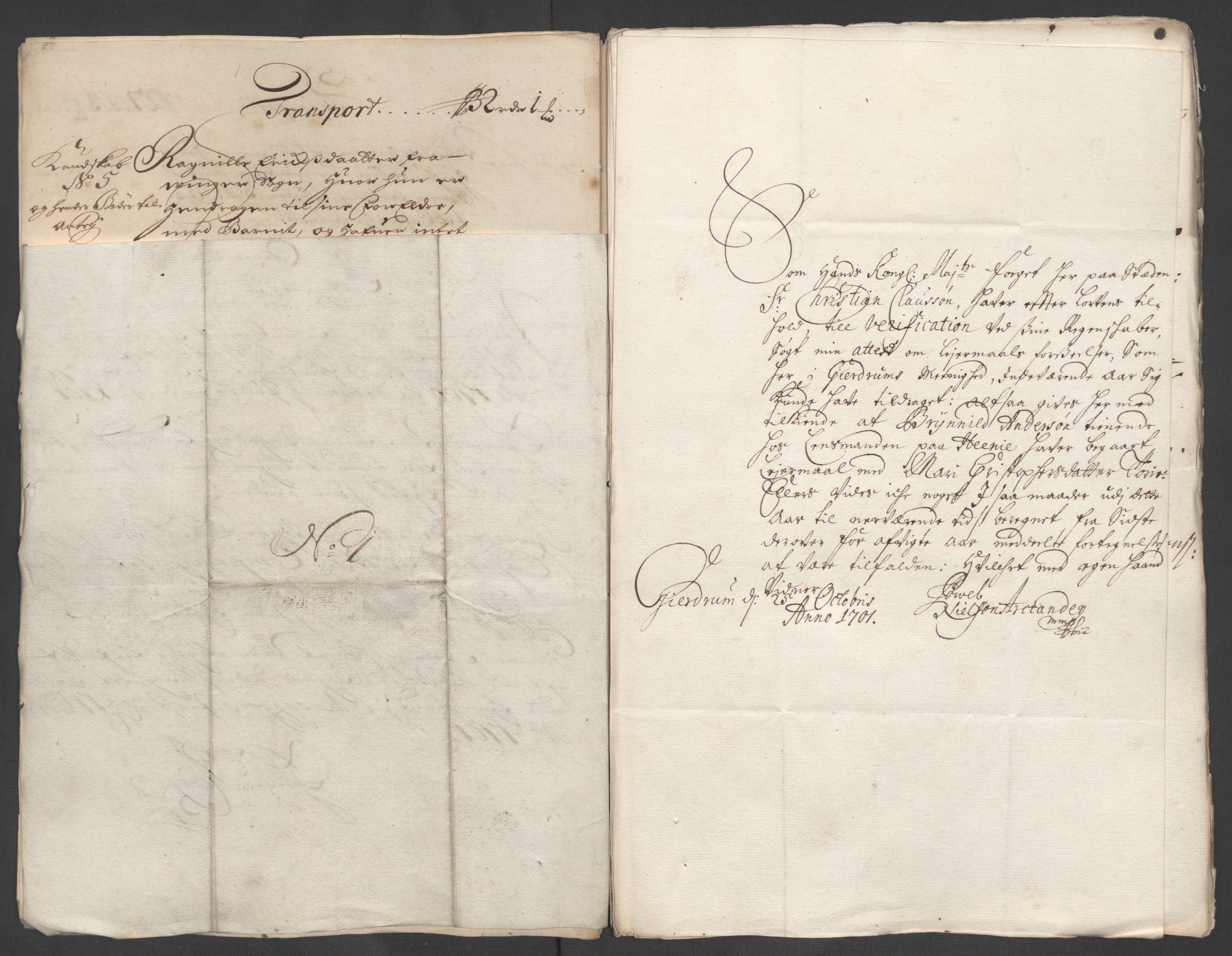 Rentekammeret inntil 1814, Reviderte regnskaper, Fogderegnskap, RA/EA-4092/R12/L0713: Fogderegnskap Øvre Romerike, 1701, s. 70