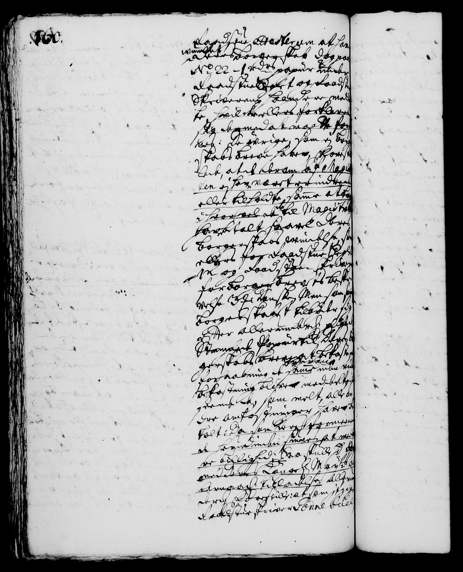 Rentekammeret, Kammerkanselliet, RA/EA-3111/G/Gh/Gha/L0003: Norsk ekstraktmemorialprotokoll, sak. 600-765 (merket RK 53.48), 1720-1721, s. 160