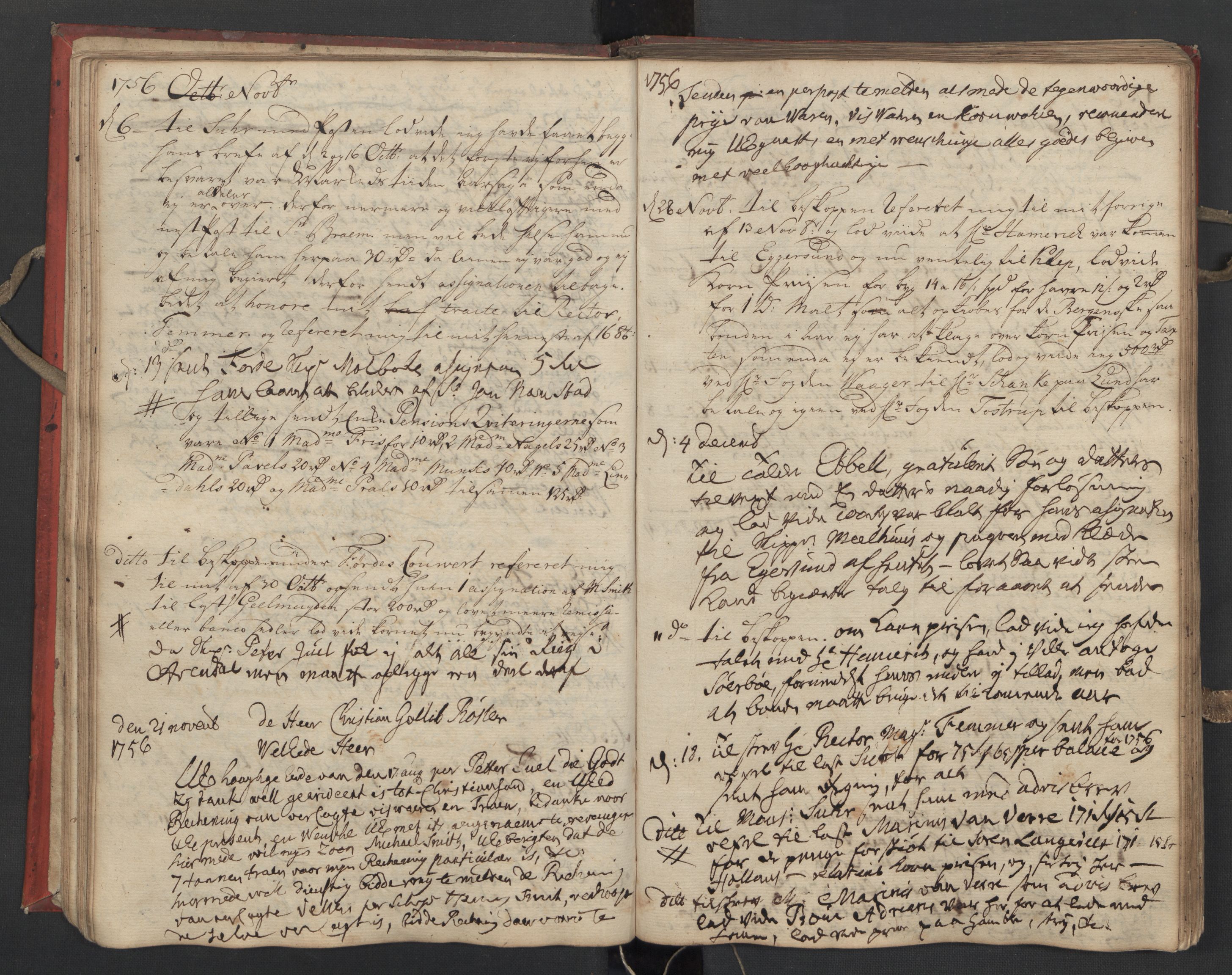 Pa 0119 - Smith, Lauritz Andersen og Lauritz Lauritzen, SAST/A-100231/O/L0002: Kopibok, 1755-1766, s. 36