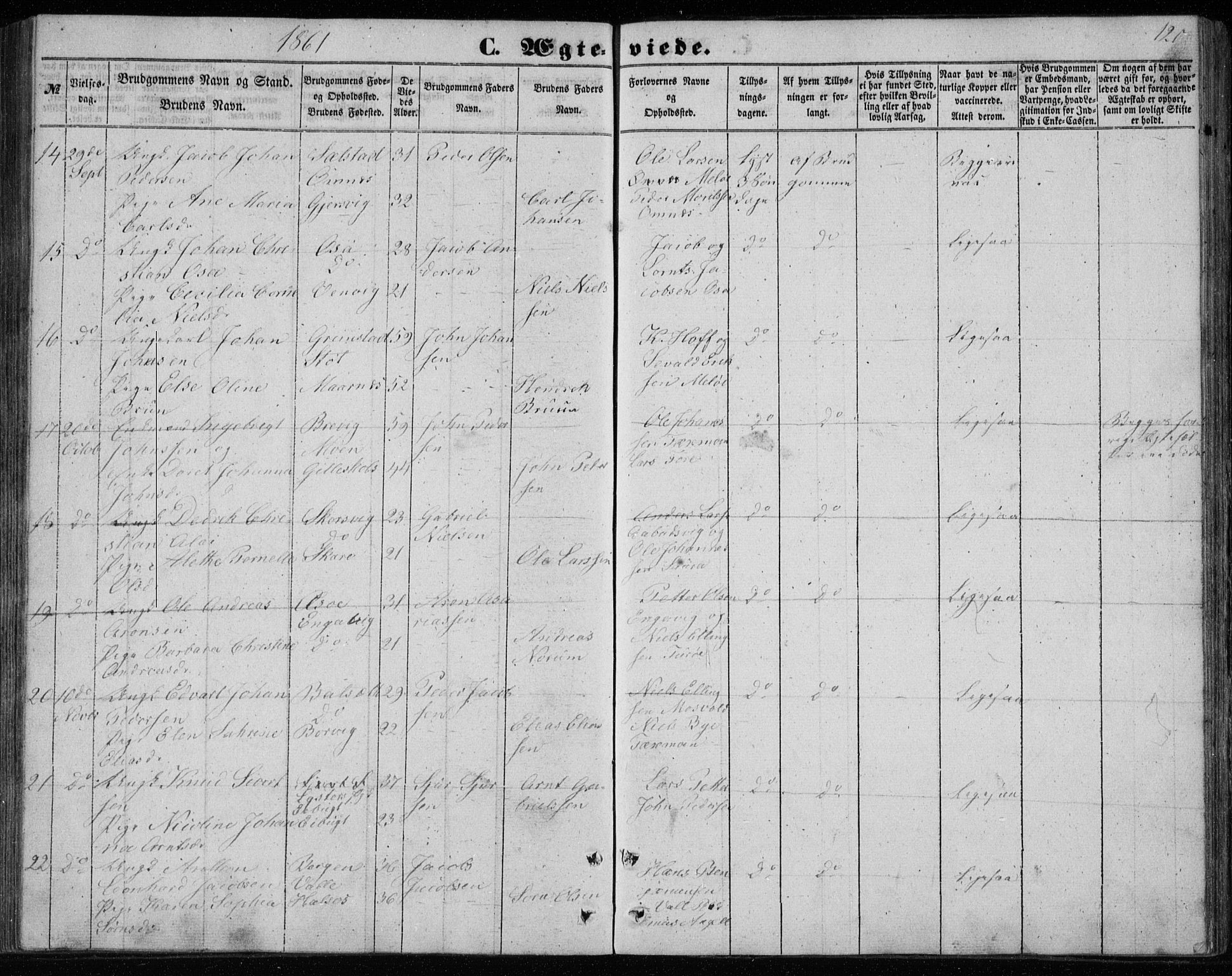 Ministerialprotokoller, klokkerbøker og fødselsregistre - Nordland, AV/SAT-A-1459/843/L0633: Klokkerbok nr. 843C02, 1853-1873, s. 120