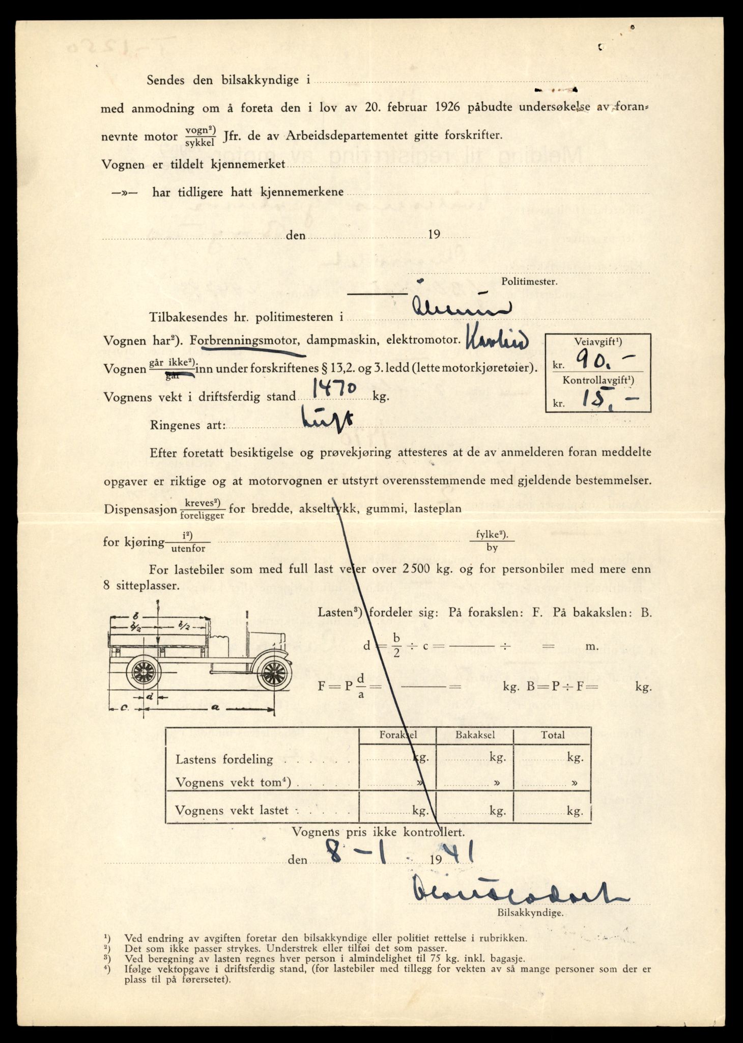 Møre og Romsdal vegkontor - Ålesund trafikkstasjon, AV/SAT-A-4099/F/Fe/L0044: Registreringskort for kjøretøy T 14205 - T 14319, 1927-1998, s. 2234