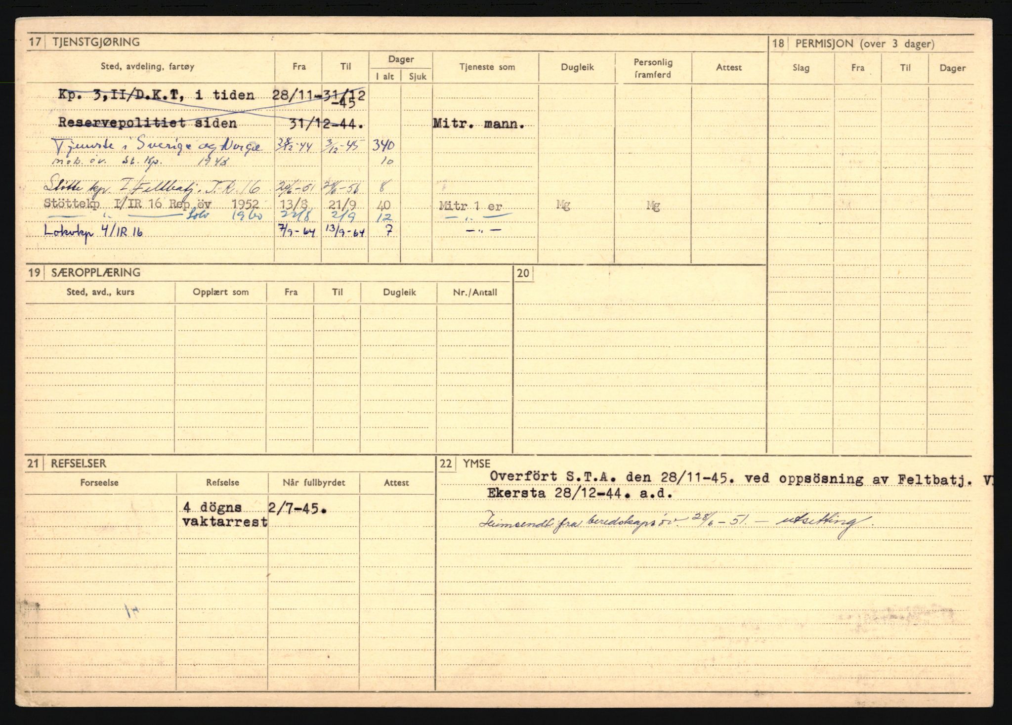 Forsvaret, Troms infanteriregiment nr. 16, AV/RA-RAFA-3146/P/Pa/L0024/0002: Rulleblad / Rulleblad for regimentets menige mannskaper, årsklasse 1941, 1941, s. 361